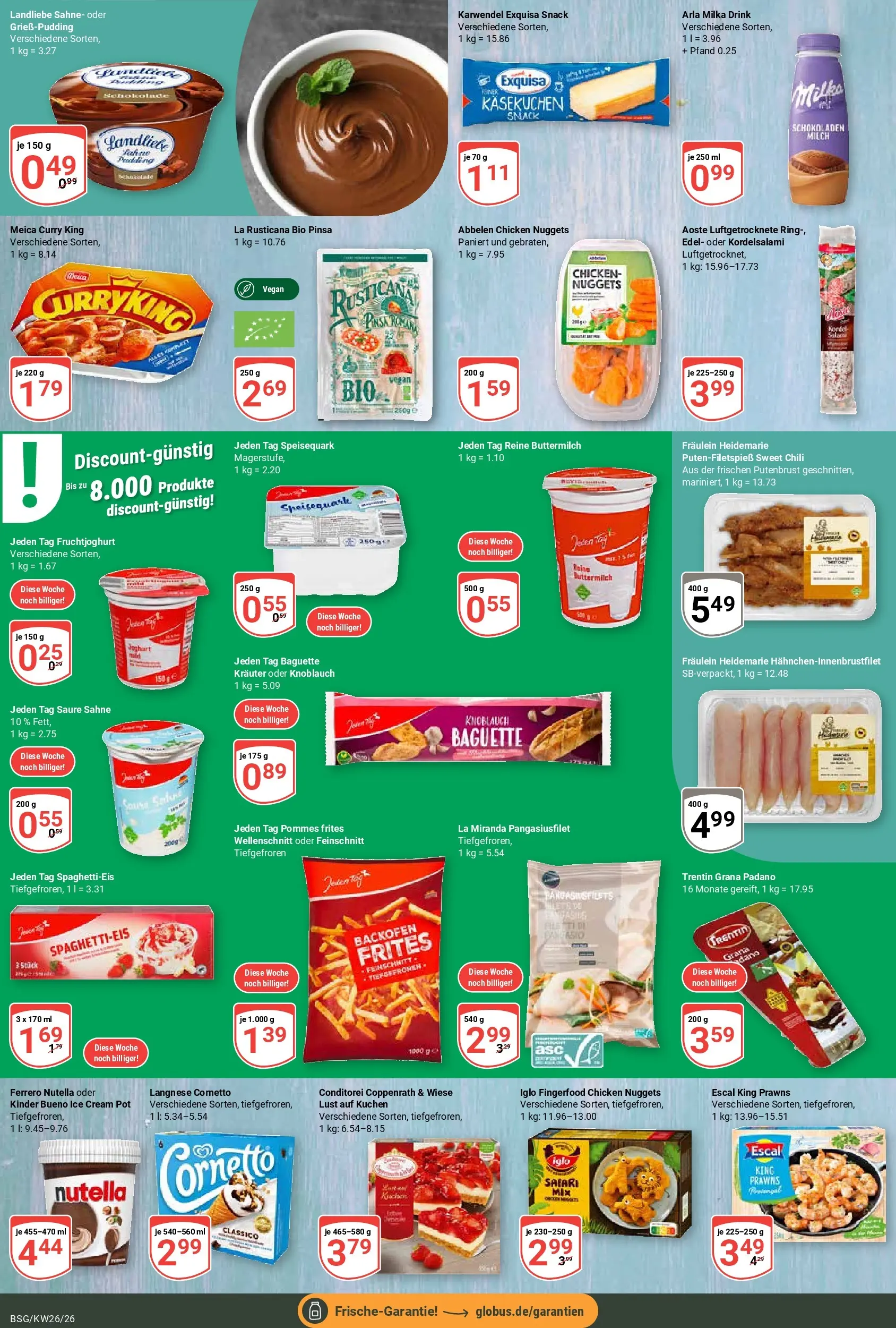 Globus Prospekt Braunschweig (ab 21.06.2026) » Angebote online | Seite: 14 | Produkte: Iglo, Chili, Backofen, Speisequark