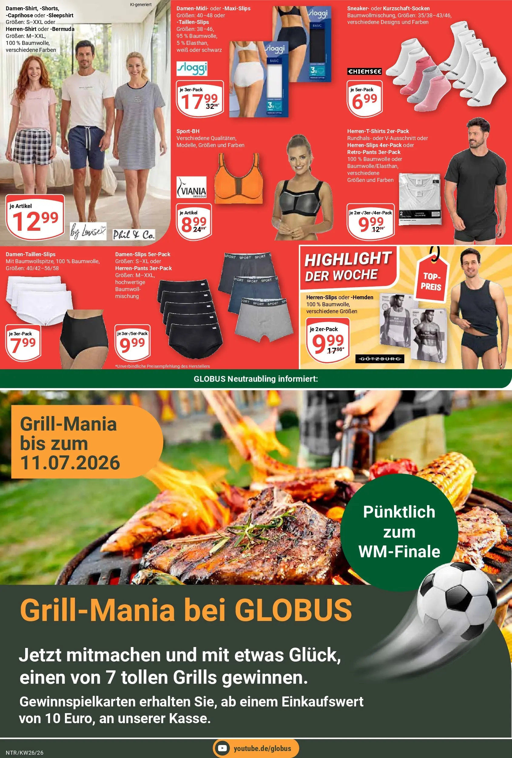 Globus Prospekt Neutraubling (ab 21.06.2026) » Angebote online | Seite: 21 | Produkte: Top, Bermuda, Caprihose