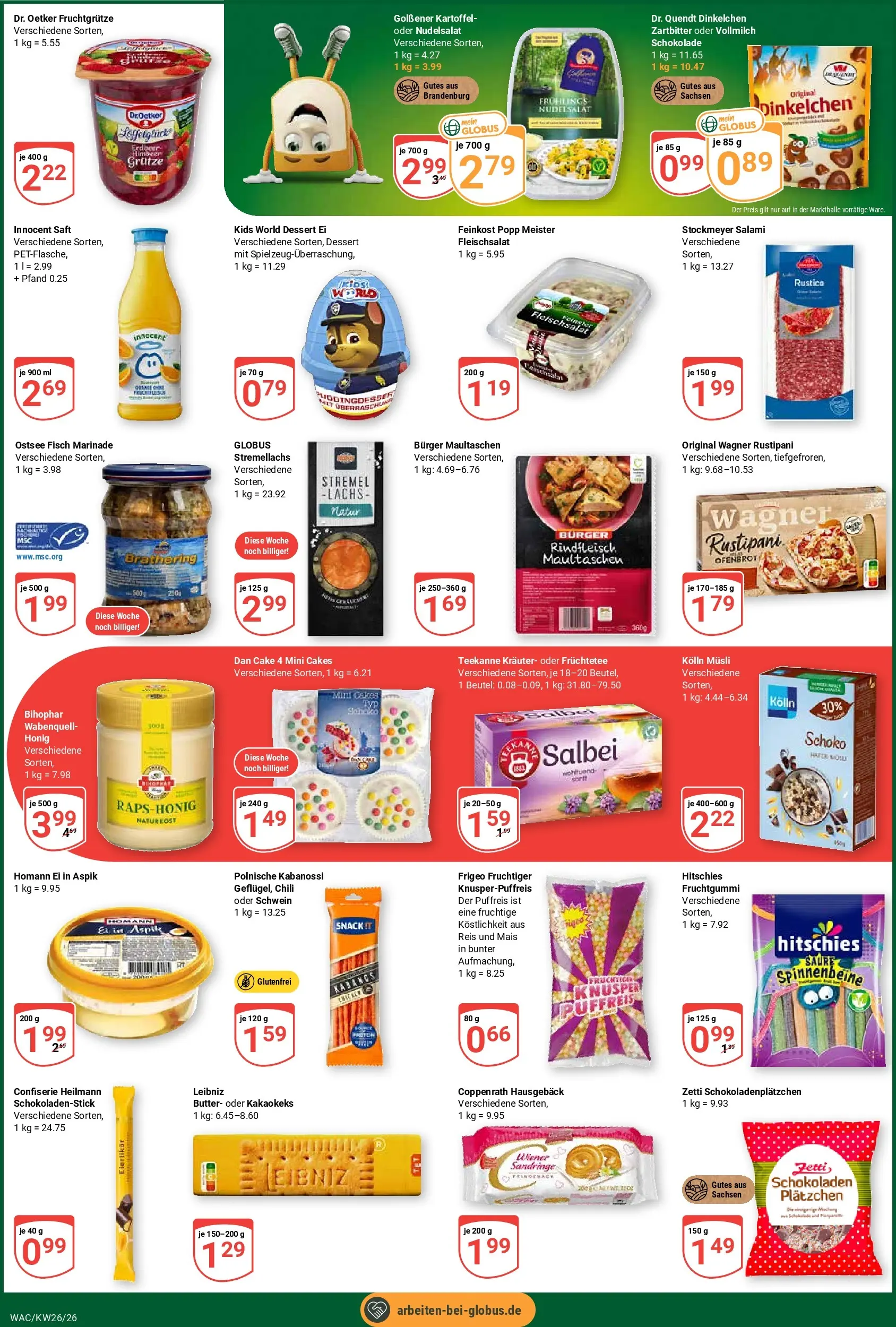 Globus Prospekt Markkleeberg (ab 21.06.2026) » Angebote online | Seite: 7 | Produkte: Musli, Kolln musli, Teekanne, Rindfleisch