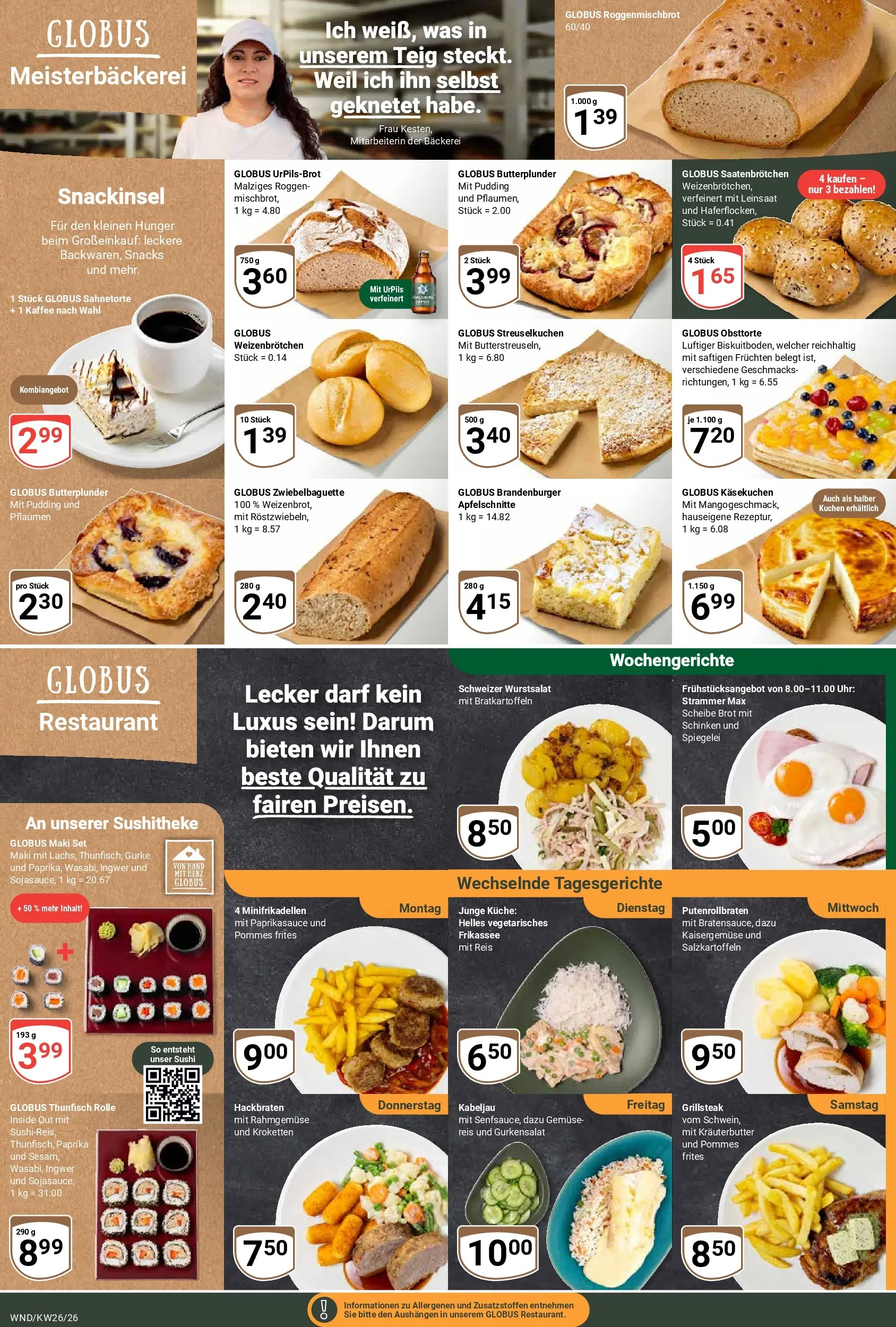Globus Prospekt St. Wendel (ab 21.06.2026) » Angebote online | Seite: 11