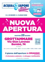 Acqua & Sapone SRL Societ&agrave; Consortile Nuova apertura - al 05.07.2026