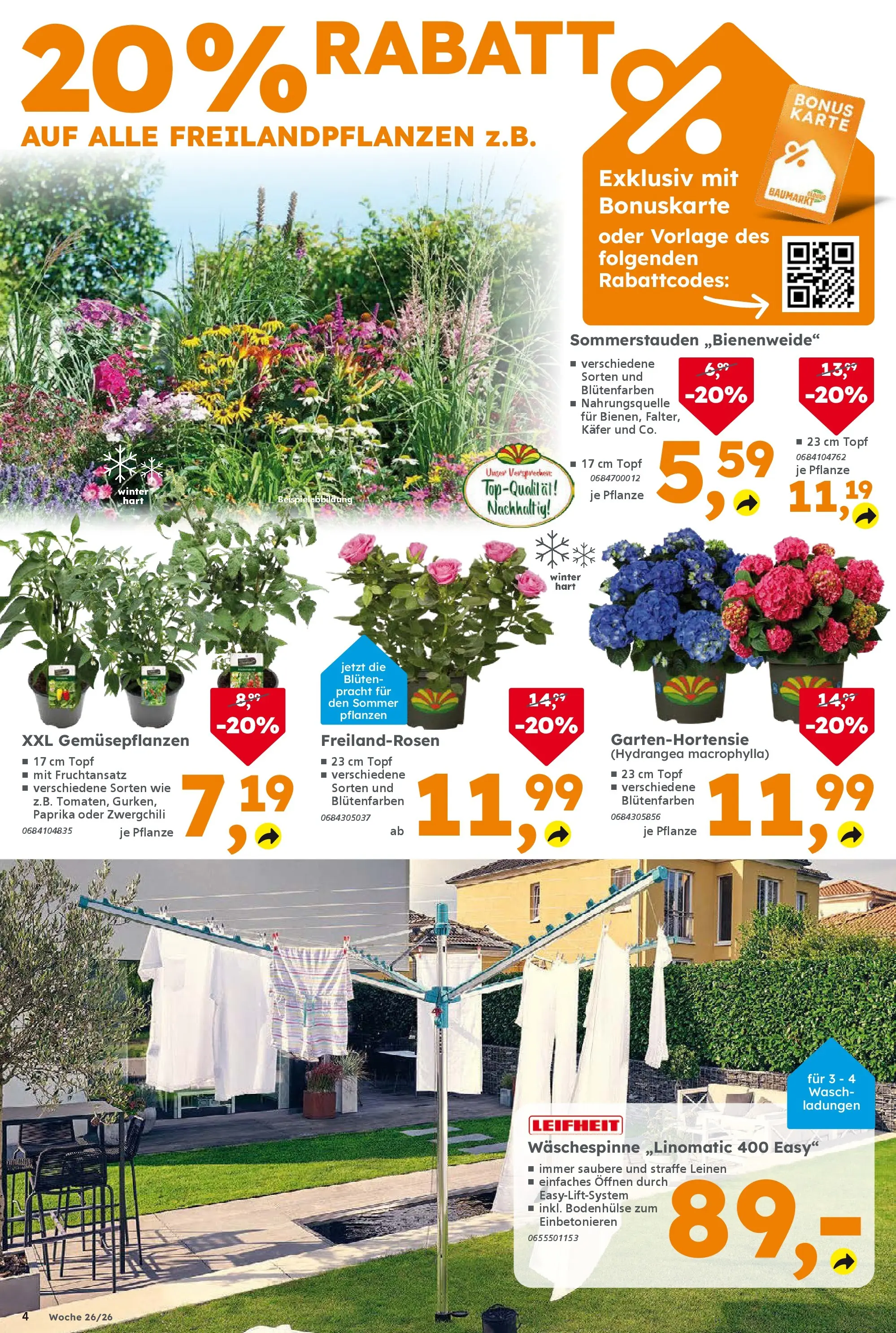 Globus Baumarkt Prospekt Herbolzheim (ab 21.06.2026) zum Blättern | Seite: 4