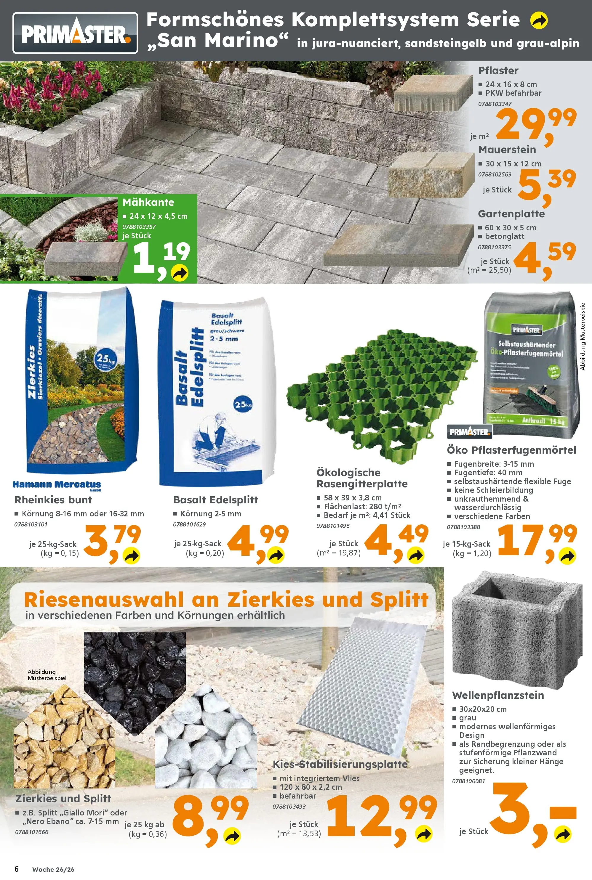 Globus Baumarkt Prospekt Herbolzheim (ab 21.06.2026) zum Blättern | Seite: 6