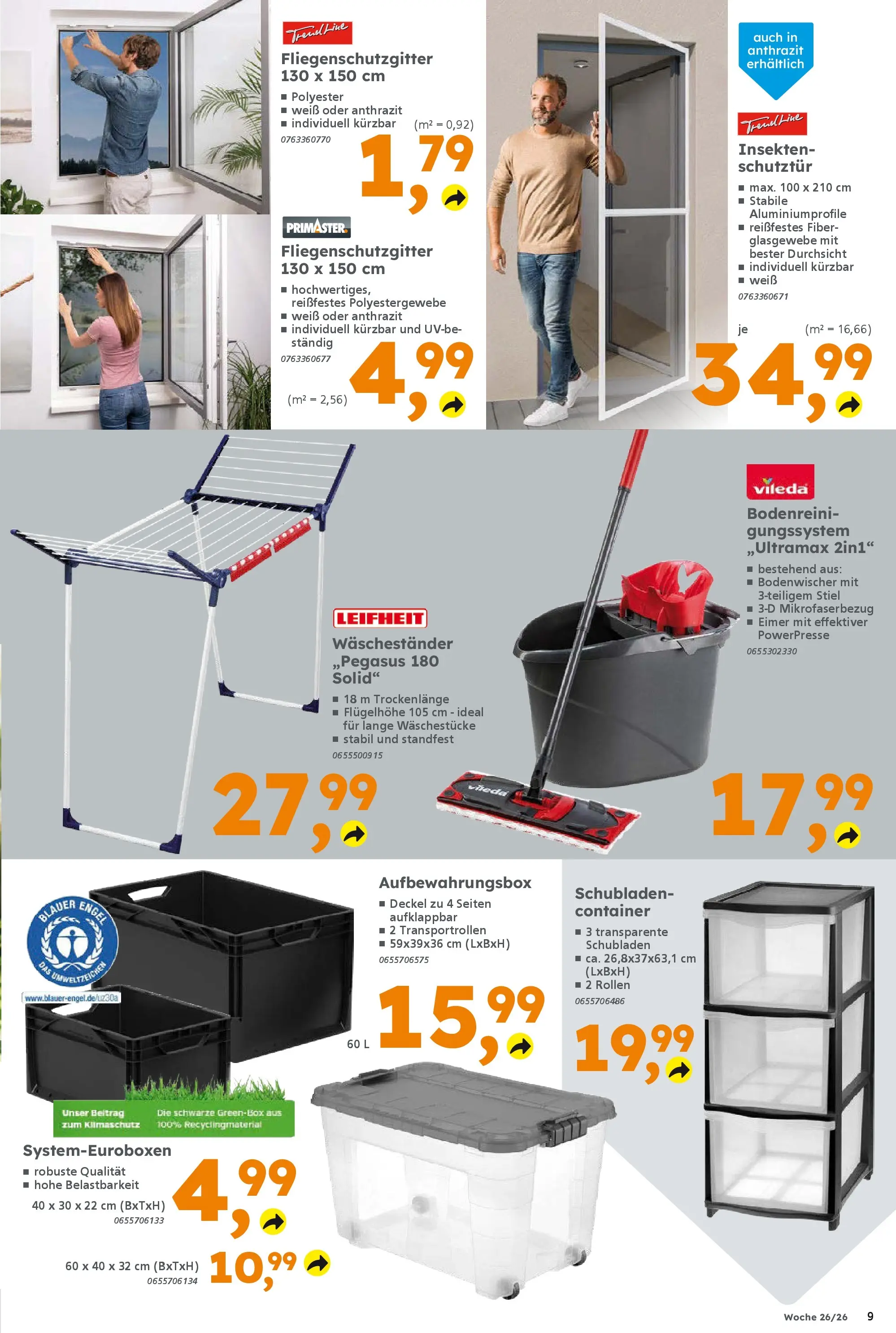 Globus Baumarkt Prospekt Herbolzheim (ab 21.06.2026) zum Blättern | Seite: 9