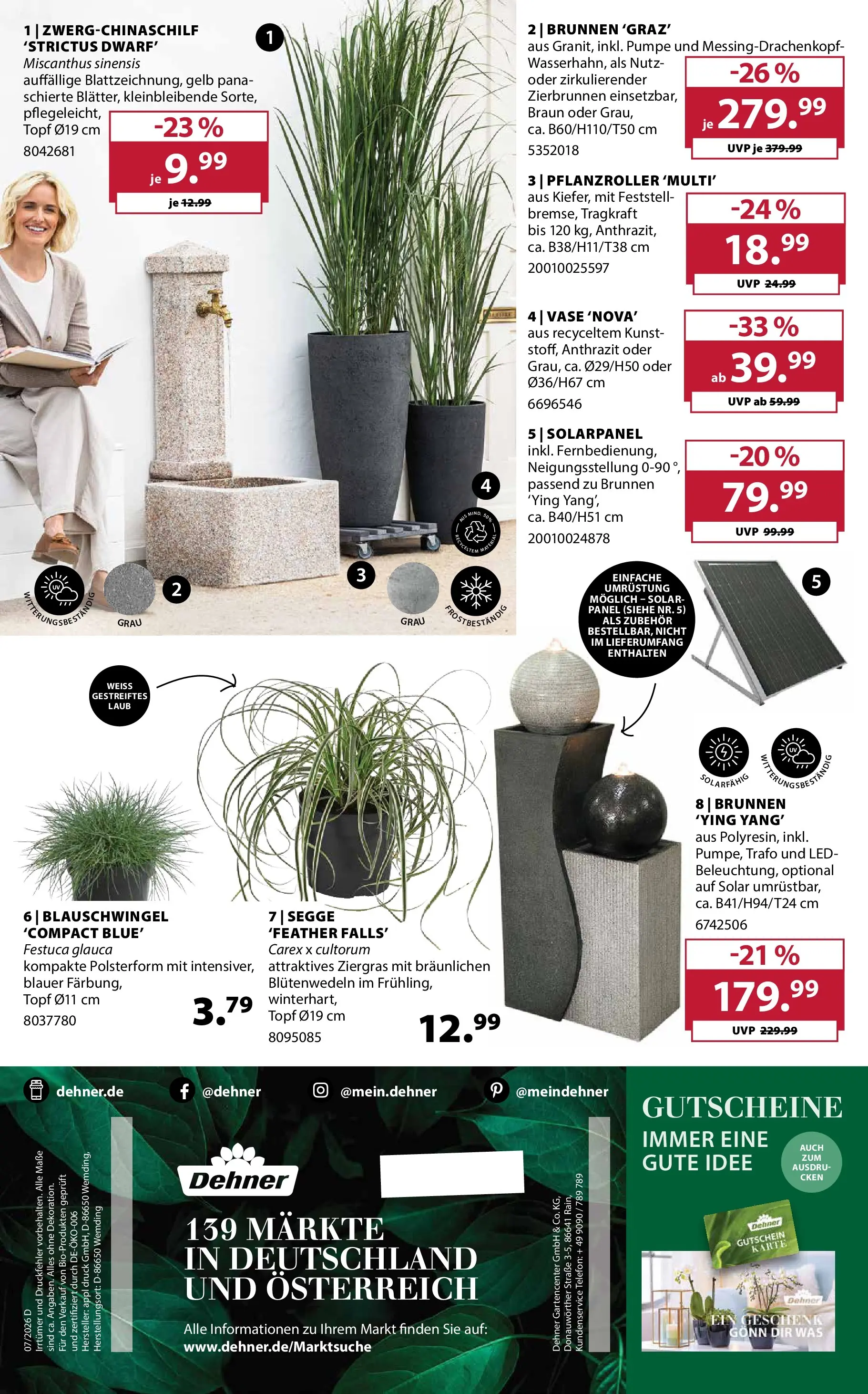 Dehner Garten & Zoo (ab 24.06.2026) zum Blättern | Seite: 16 | Produkte: Vase, Telefon