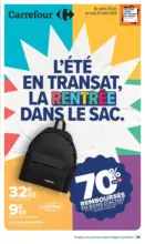 Kinder L&Eacute;T&Eacute; EN TRANSAT LA RENTR&Eacute;E DANS LE SAC. - du 30.06.2026