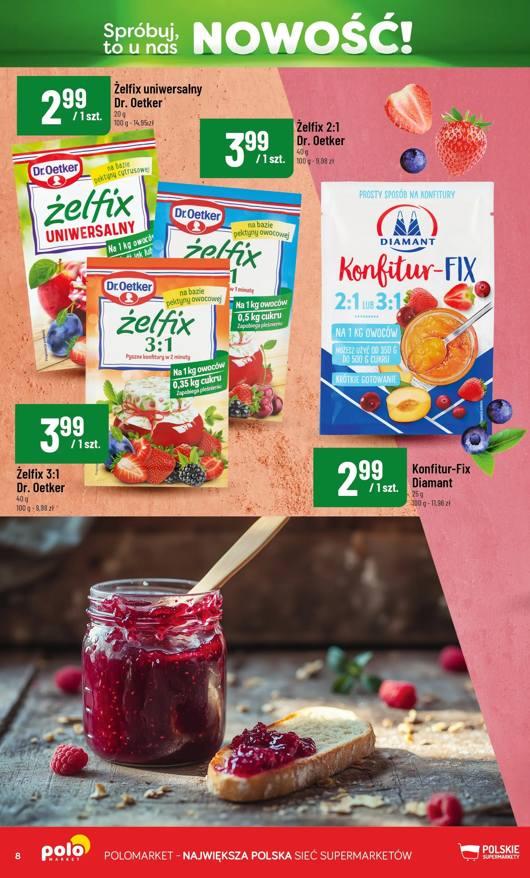 Nowa POLOmarket gazetka od jutra 17.06.2026 | Strona: 8