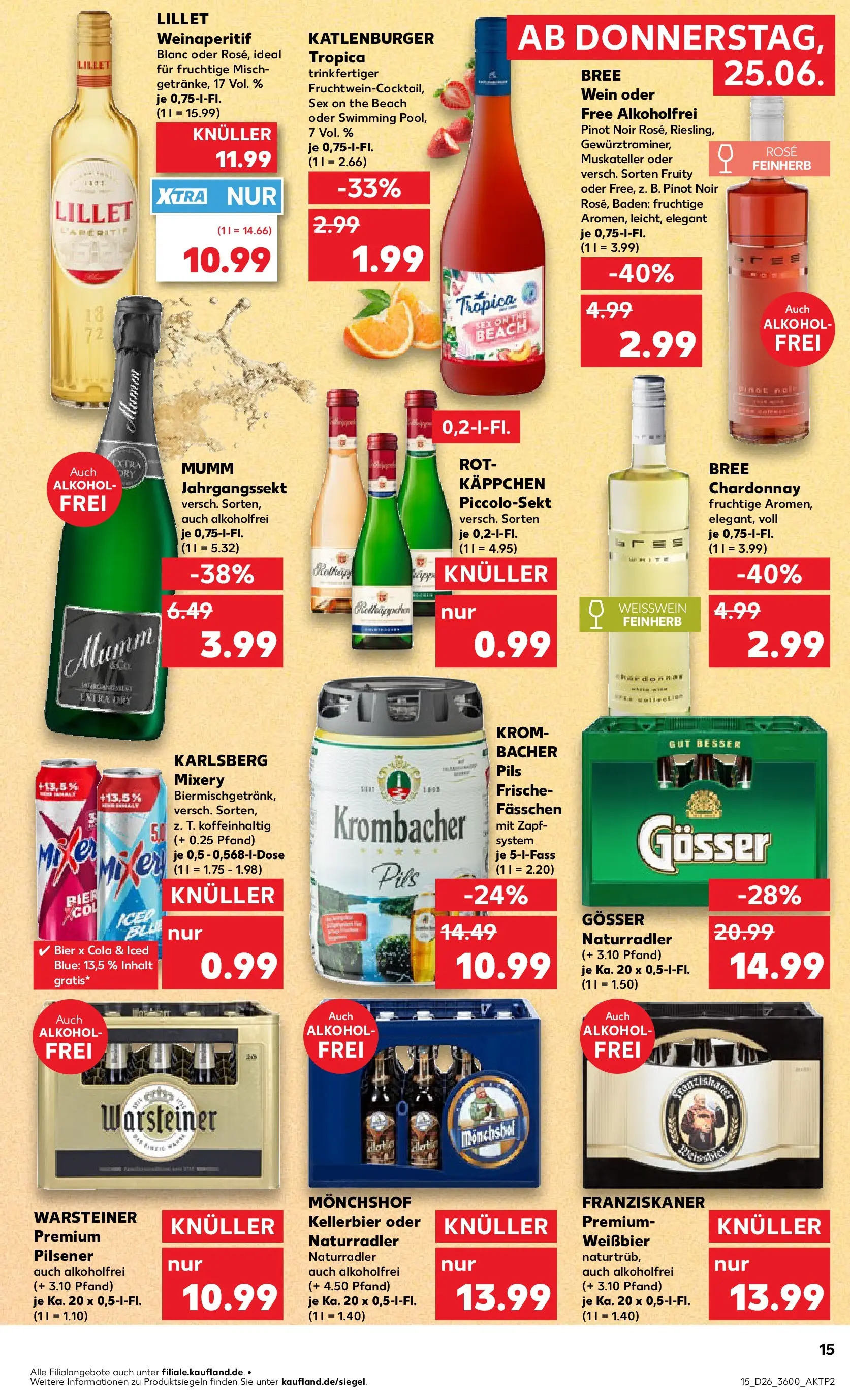 Prospekt Kaufland ab 25.06.2026 » Angebote Online zum Blättern | Seite: 15
