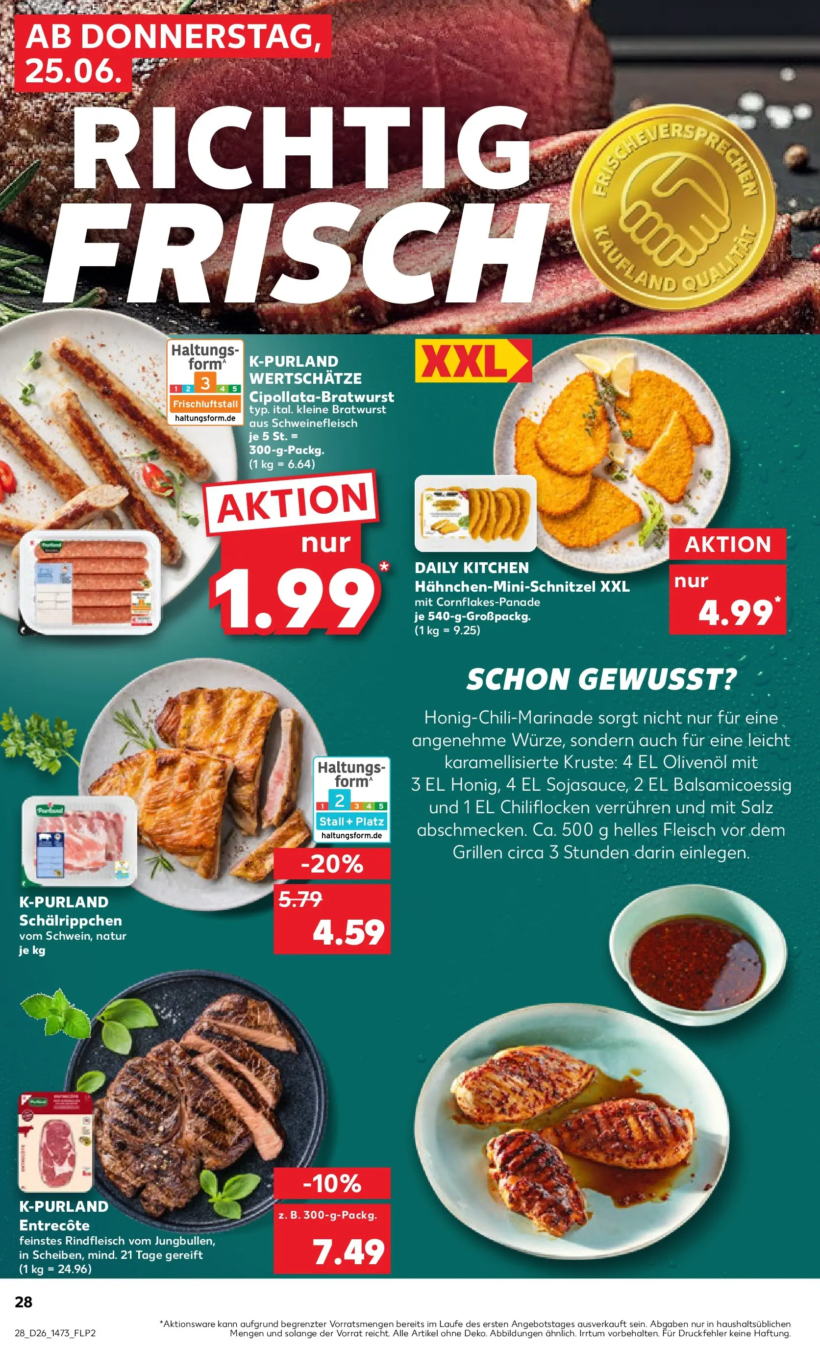 Prospekt Kaufland ab 24.06.2026 » Angebote Online zum Blättern | Seite: 28