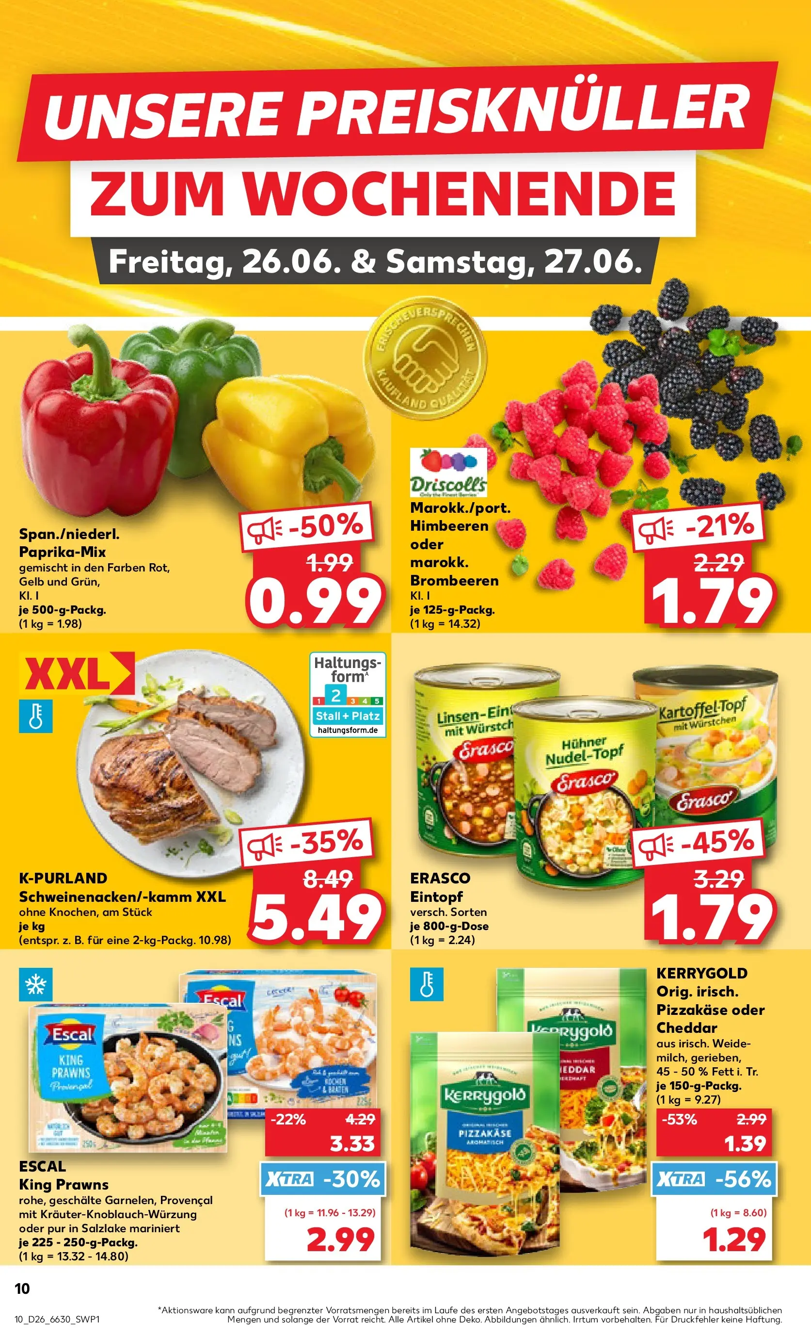 Prospekt Kaufland ab 21.06.2026 ยป Angebote und Werbung Online | Seite: 19 | Produkte: Himbeeren, Erasco Prospekt Kaufland ab 21.06.2026 ยป Angebote Online zum Blรคttern | Seite: 19 | Produkte: Himbeeren, Erasco