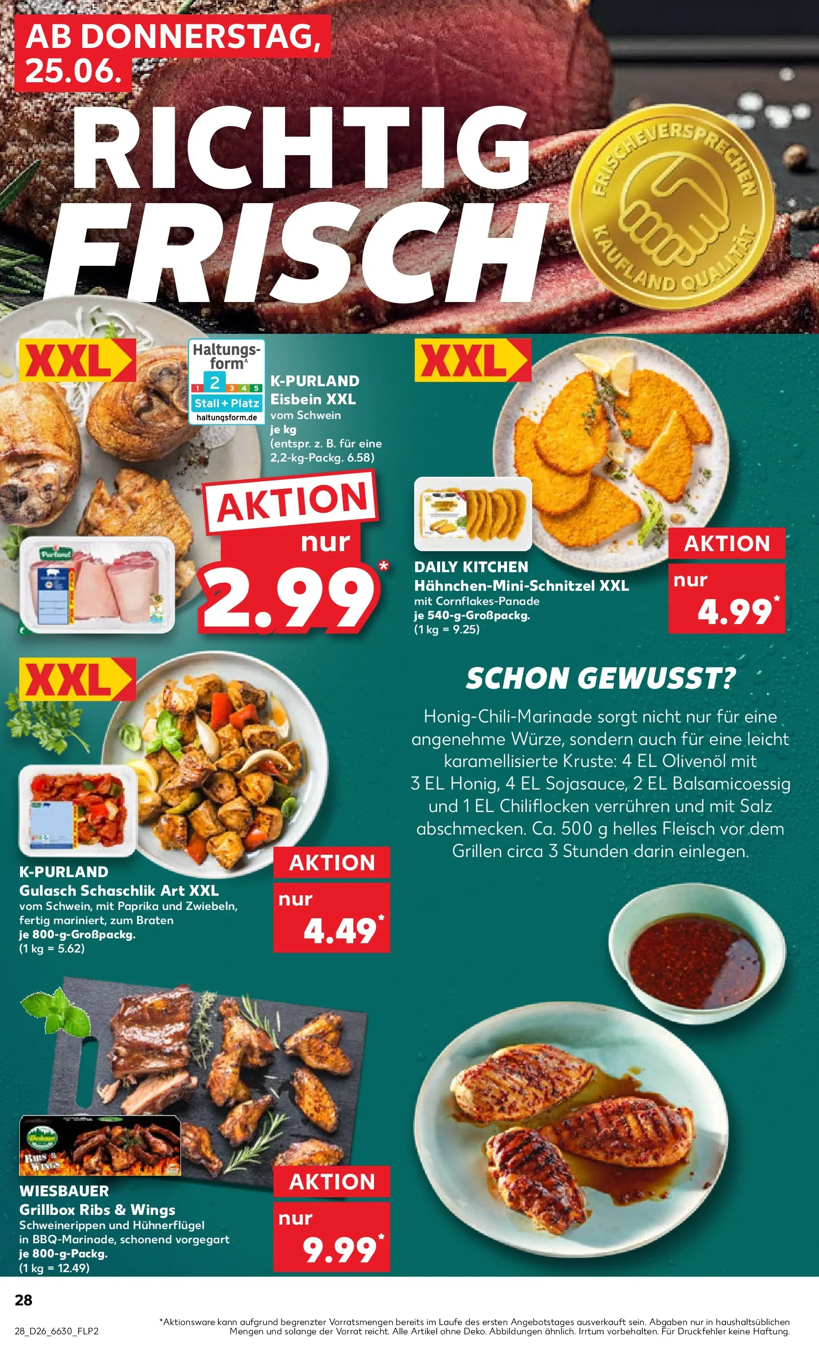 Prospekt Kaufland ab 21.06.2026 ยป Angebote und Werbung Online | Seite: 37 | Produkte: Schnitzel, Salz, Gulasch, Fleisch Prospekt Kaufland ab 21.06.2026 ยป Angebote Online zum Blรคttern | Seite: 37 | Produkte: Schnitzel, Salz, Gulasch, Fleisch