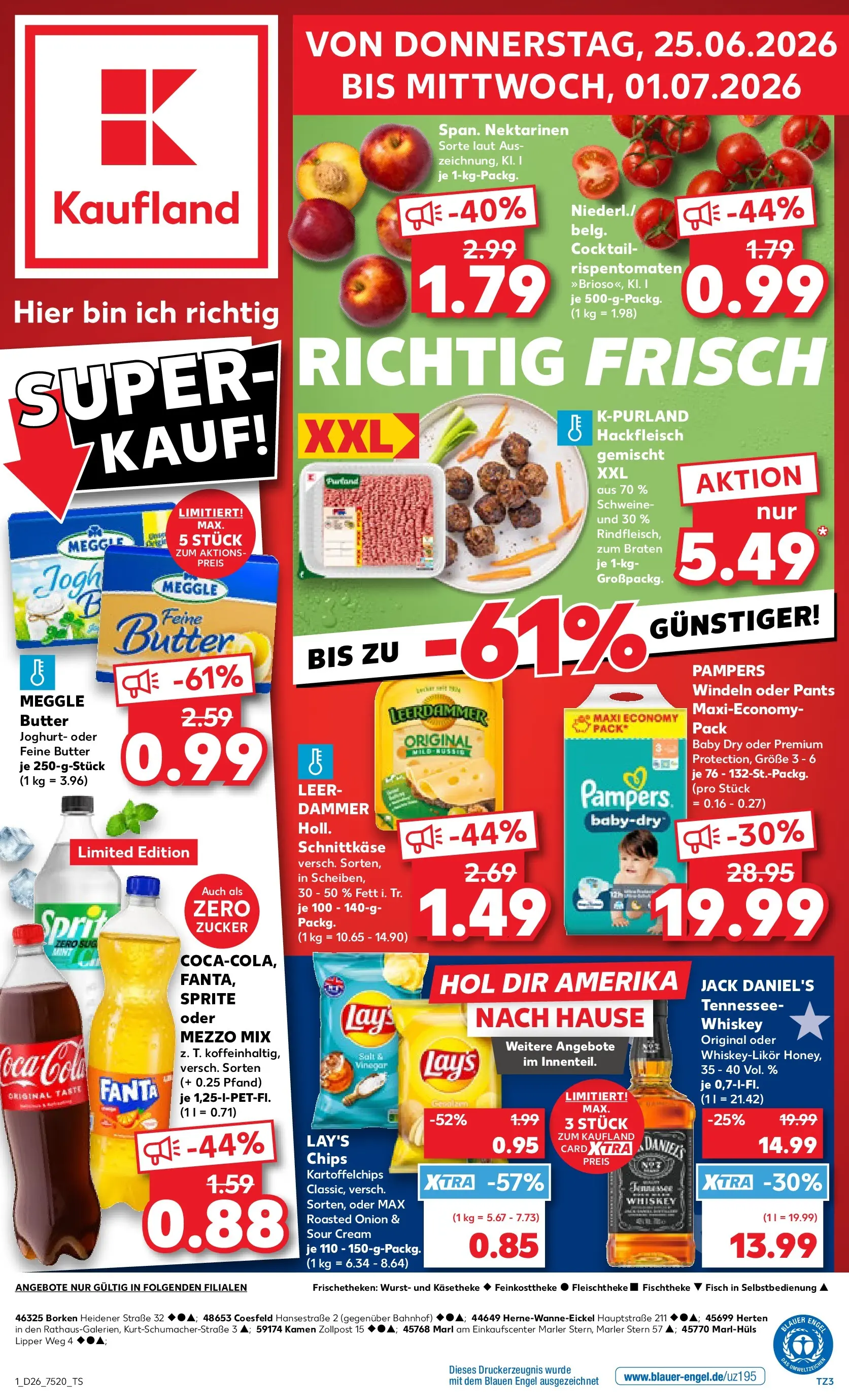 Prospekt Kaufland ab 24.06.2026 » Angebote Online zum Blättern | Seite: 1