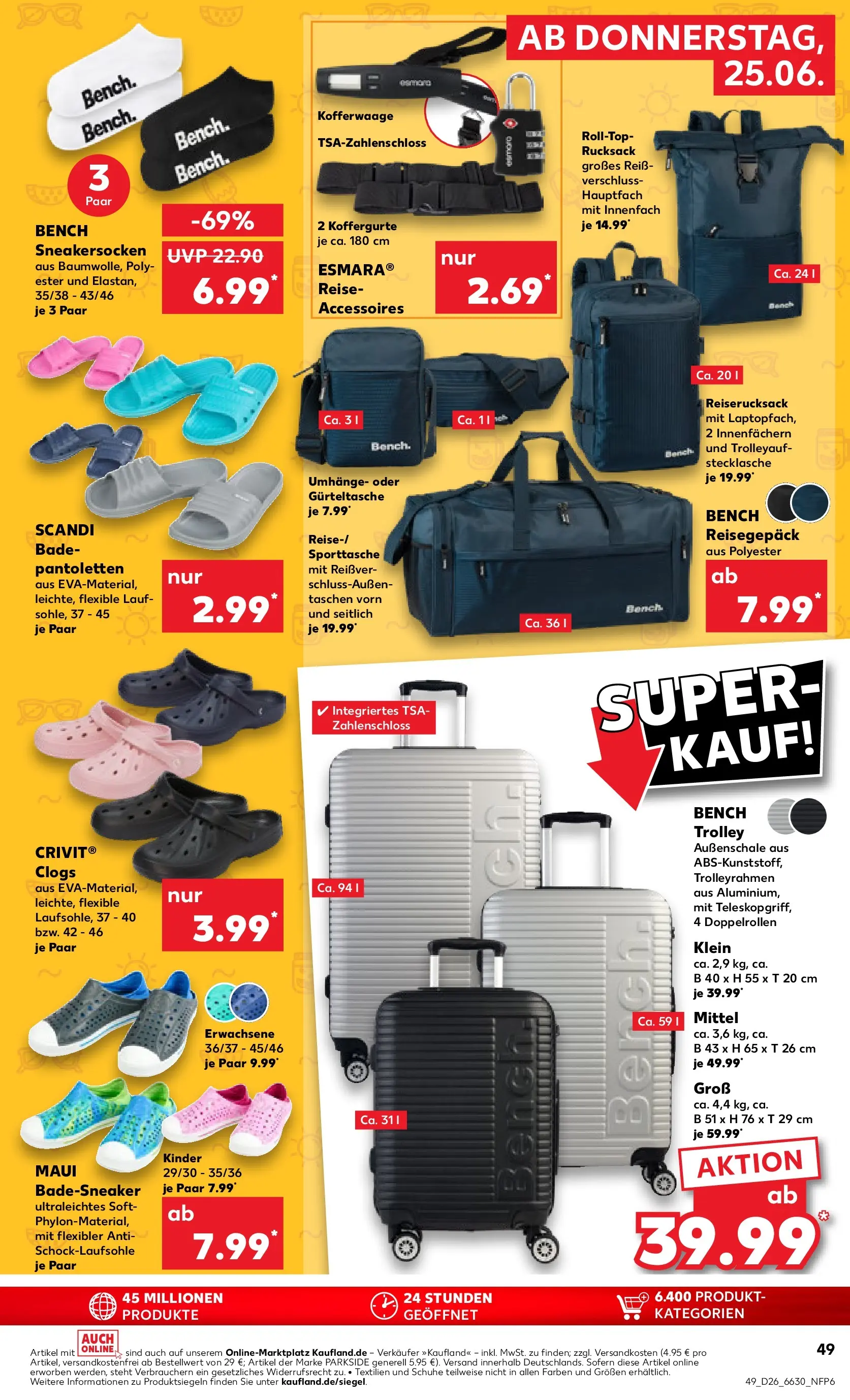 Prospekt Kaufland ab 25.06.2026 » Angebote Online zum Blättern | Seite: 49 | Produkte: Rucksack