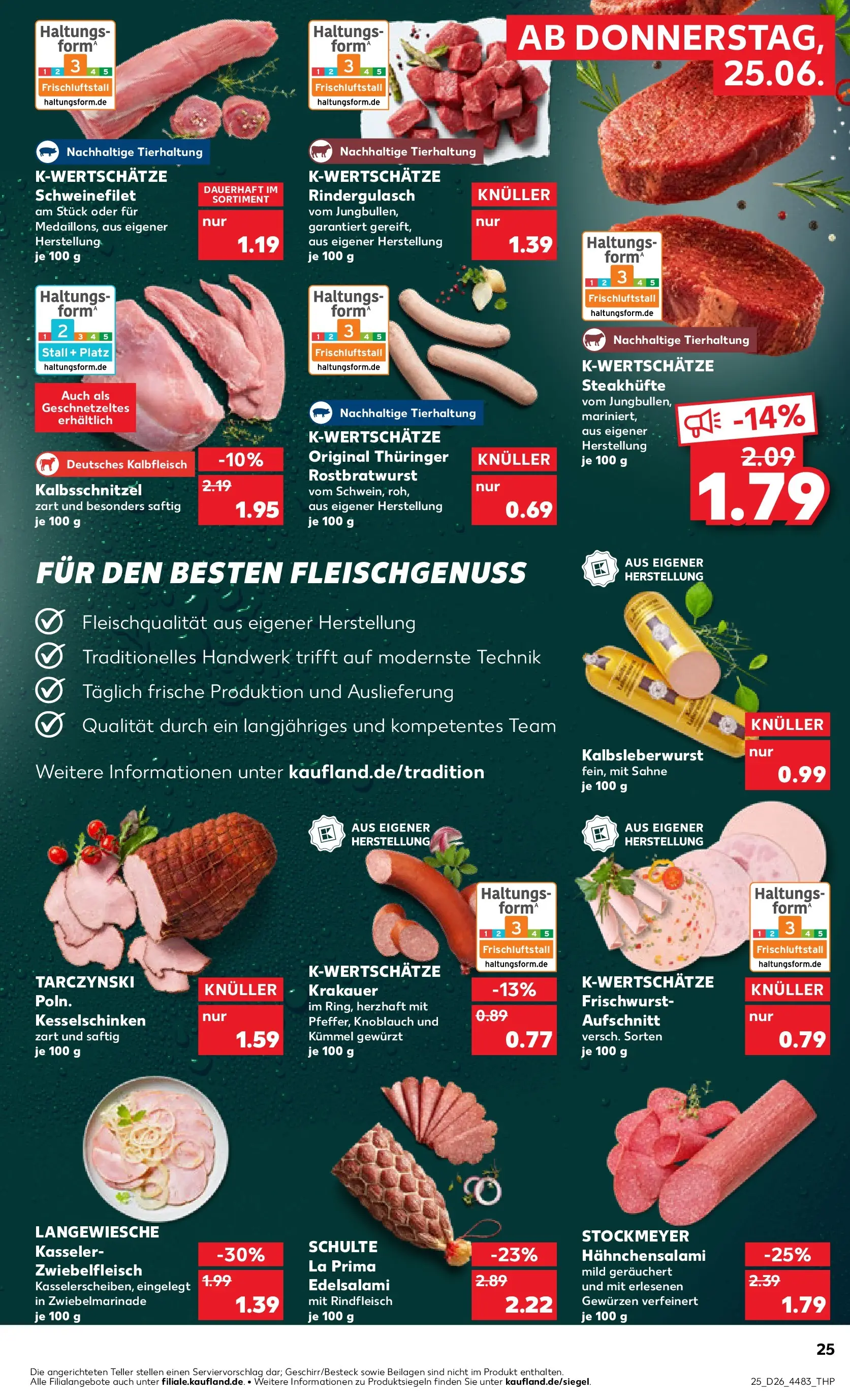 Prospekt Kaufland ab 25.06.2026 » Angebote Online zum Blättern | Seite: 25