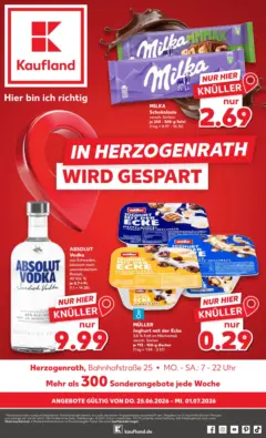 Kaufland Prospekt Herzogenrath ab 25.06.2026 gültig