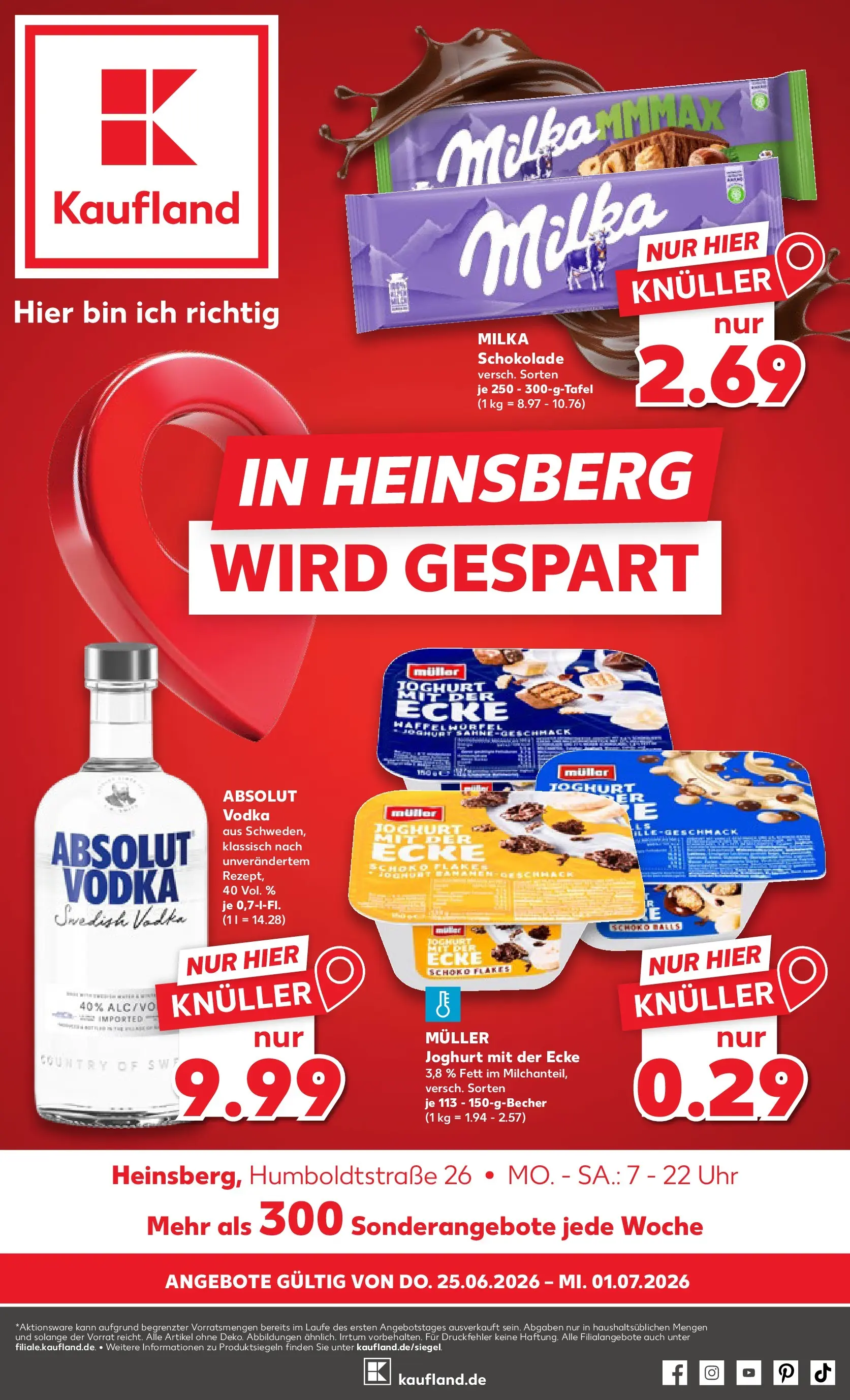Prospekt Kaufland ab 21.06.2026 ยป Angebote und Werbung Online | Seite: 10 Prospekt Kaufland ab 21.06.2026 ยป Angebote Online zum Blรคttern | Seite: 10