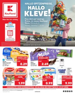 Kaufland Prospekt Kleve ab 25.06.2026 gültig