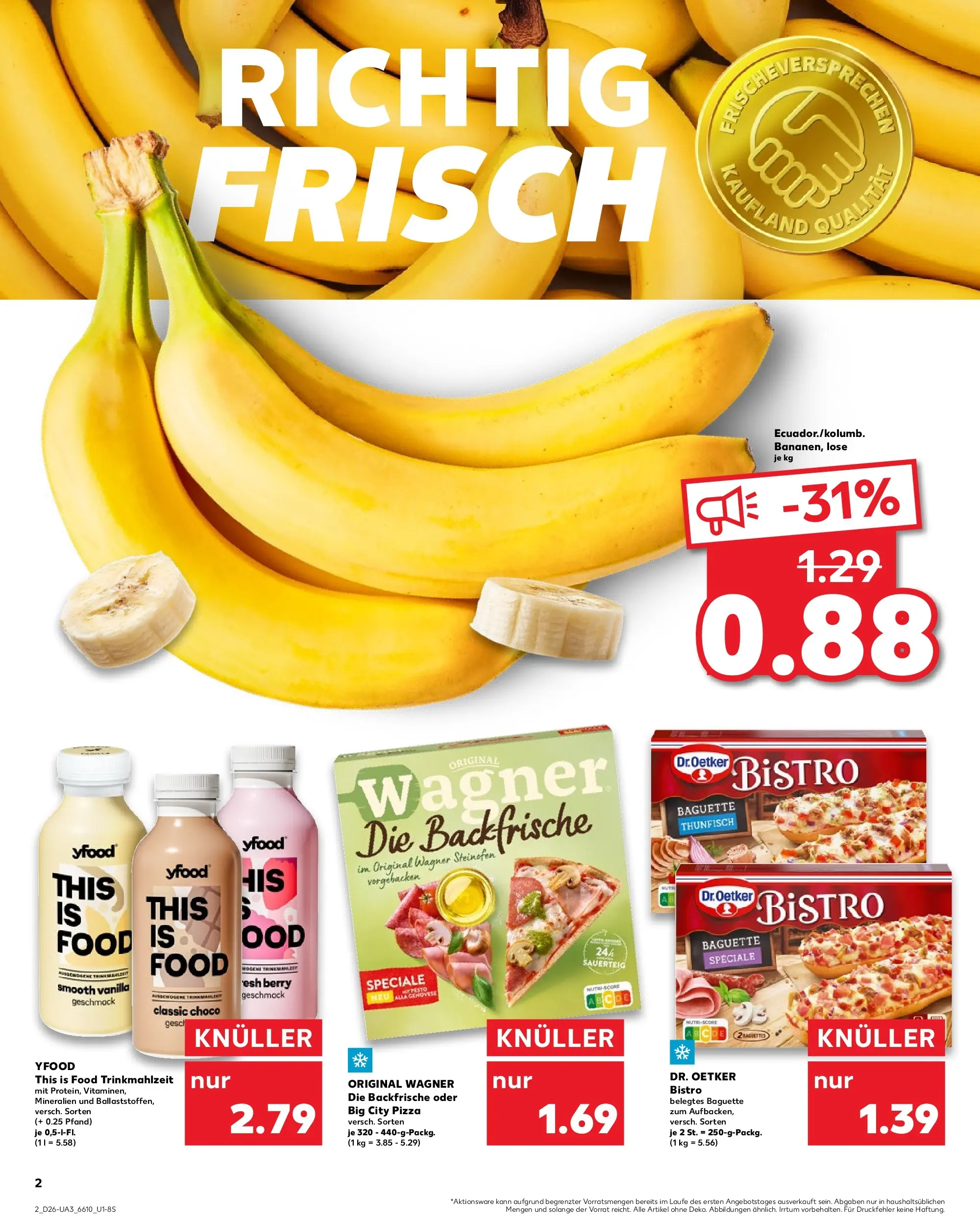 Prospekt Kaufland ab 22.06.2026 ยป Angebote und Werbung Online | Seite: 11 | Produkte: Thunfisch, Baguette, YFood, Pizza Prospekt Kaufland ab 22.06.2026 ยป Angebote Online zum Blรคttern | Seite: 11 | Produkte: Thunfisch, Baguette, YFood, Pizza