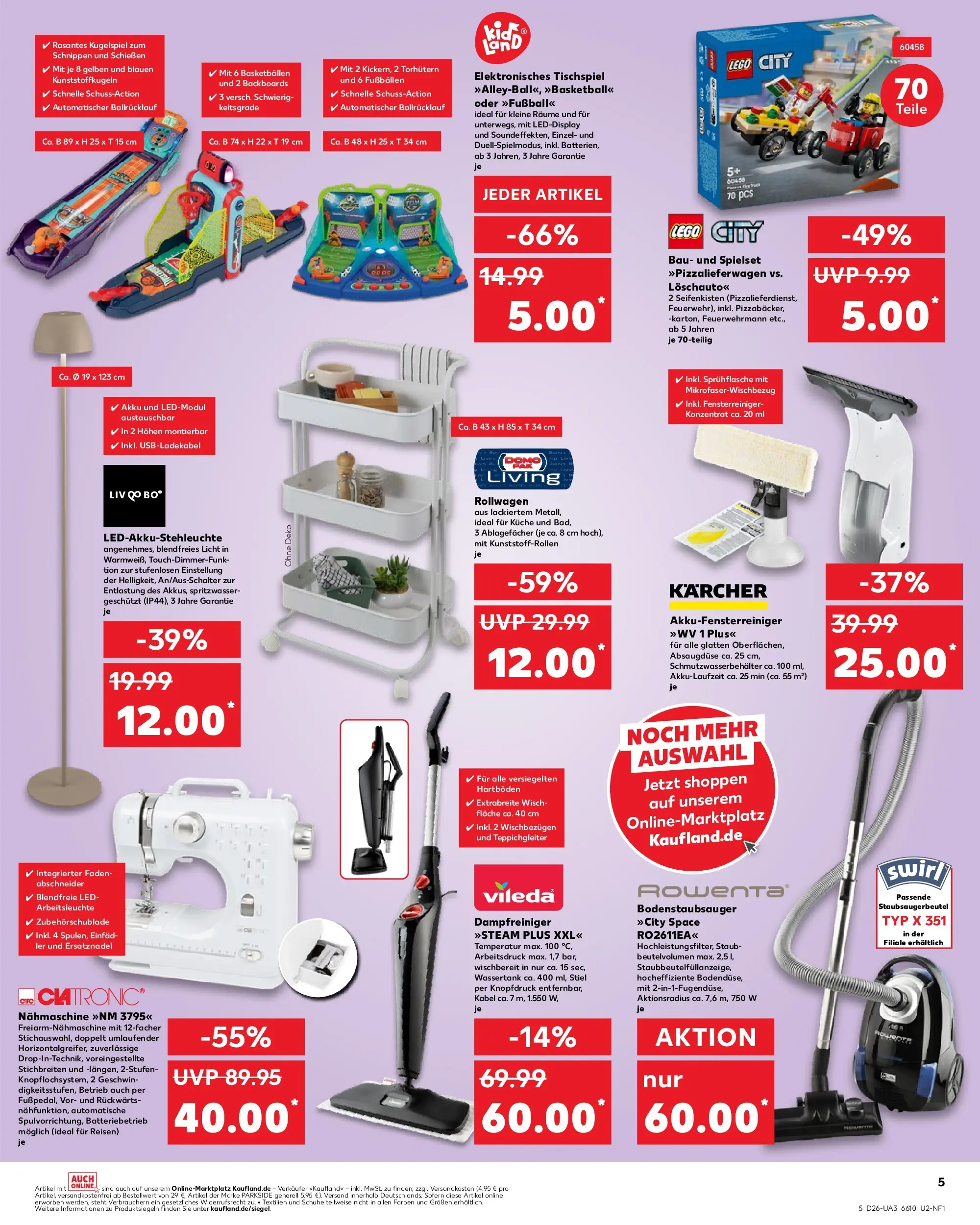 Prospekt Kaufland ab 22.06.2026 ยป Angebote und Werbung Online | Seite: 14 | Produkte: Kabel, Nรคhmaschine, Kรผche, Fuรball Prospekt Kaufland ab 22.06.2026 ยป Angebote Online zum Blรคttern | Seite: 14 | Produkte: Kabel, Nรคhmaschine, Kรผche, Fuรball