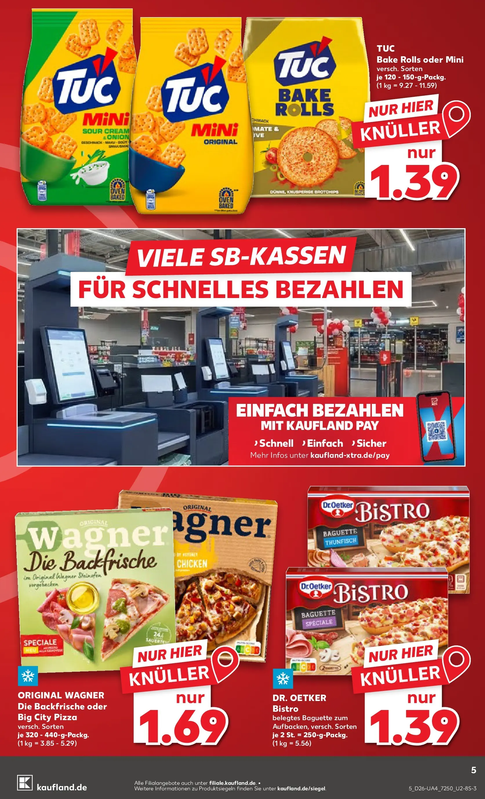 Prospekt Kaufland ab 22.06.2026 ยป Angebote und Werbung Online | Seite: 14 | Produkte: Thunfisch, Baguette, Pizza Prospekt Kaufland ab 22.06.2026 ยป Angebote Online zum Blรคttern | Seite: 14 | Produkte: Thunfisch, Baguette, Pizza