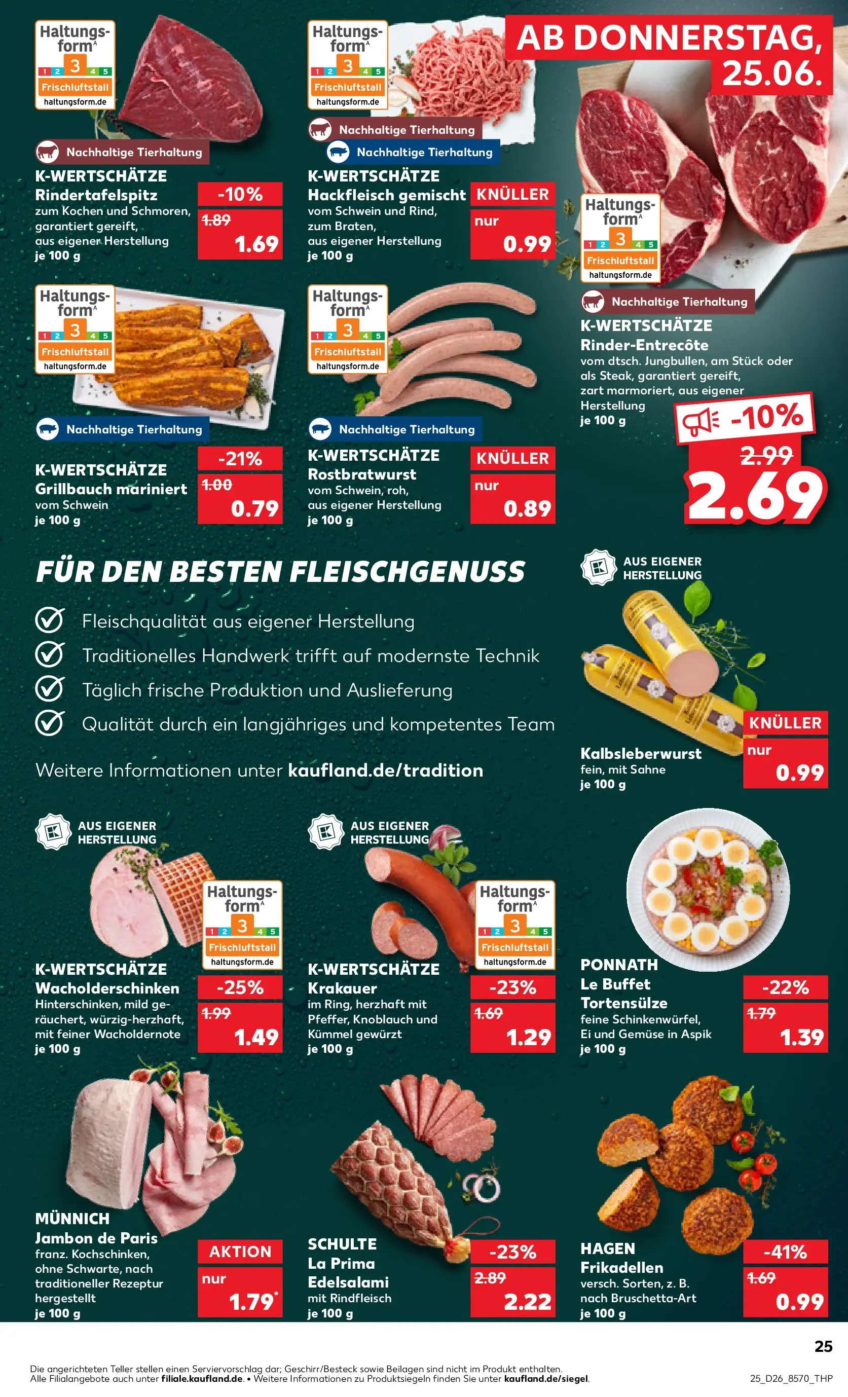 Prospekt Kaufland ab 24.06.2026 » Angebote Online zum Blättern | Seite: 25