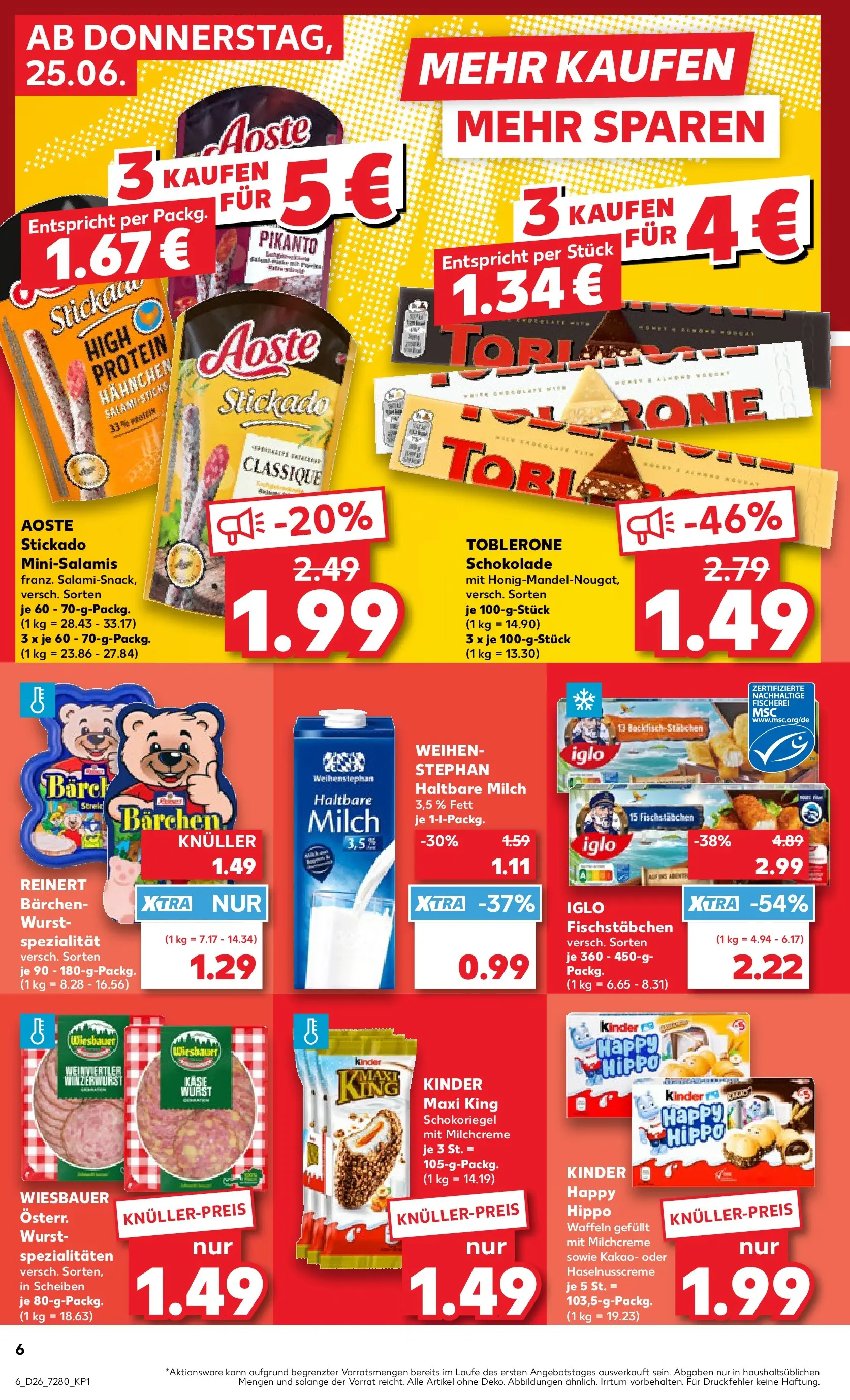 Prospekt Kaufland ab 22.06.2026 ยป Angebote und Werbung Online | Seite: 15 Prospekt Kaufland ab 22.06.2026 ยป Angebote Online zum Blรคttern | Seite: 15