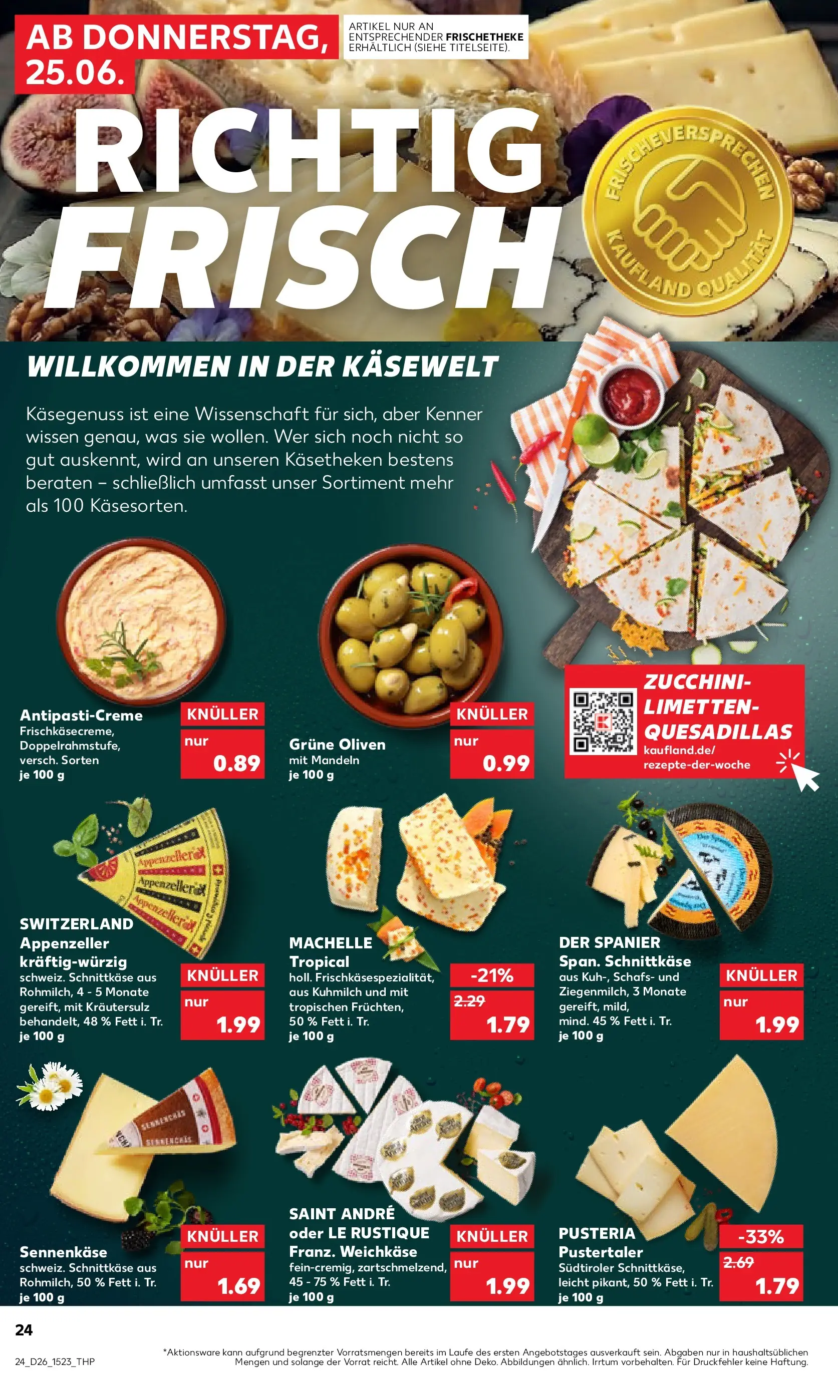 Prospekt Kaufland ab 21.06.2026 ยป Angebote und Werbung Online | Seite: 33 | Produkte: Limetten, Mandeln, Zucchini Prospekt Kaufland ab 21.06.2026 ยป Angebote Online zum Blรคttern | Seite: 33 | Produkte: Limetten, Mandeln, Zucchini