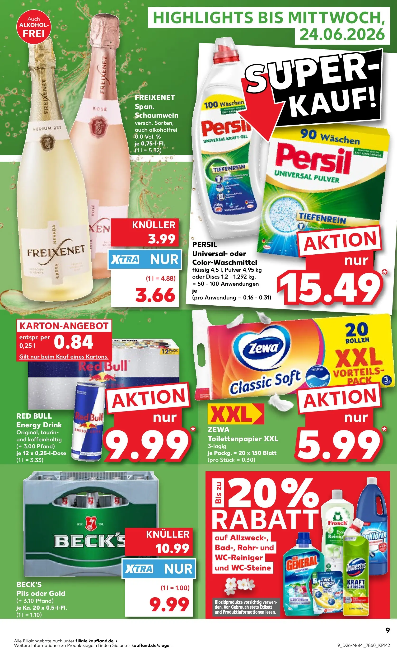 Prospekt Kaufland ab 22.06.2026 ยป Angebote und Werbung Online | Seite: 9 Prospekt Kaufland ab 22.06.2026 ยป Angebote Online zum Blรคttern | Seite: 9