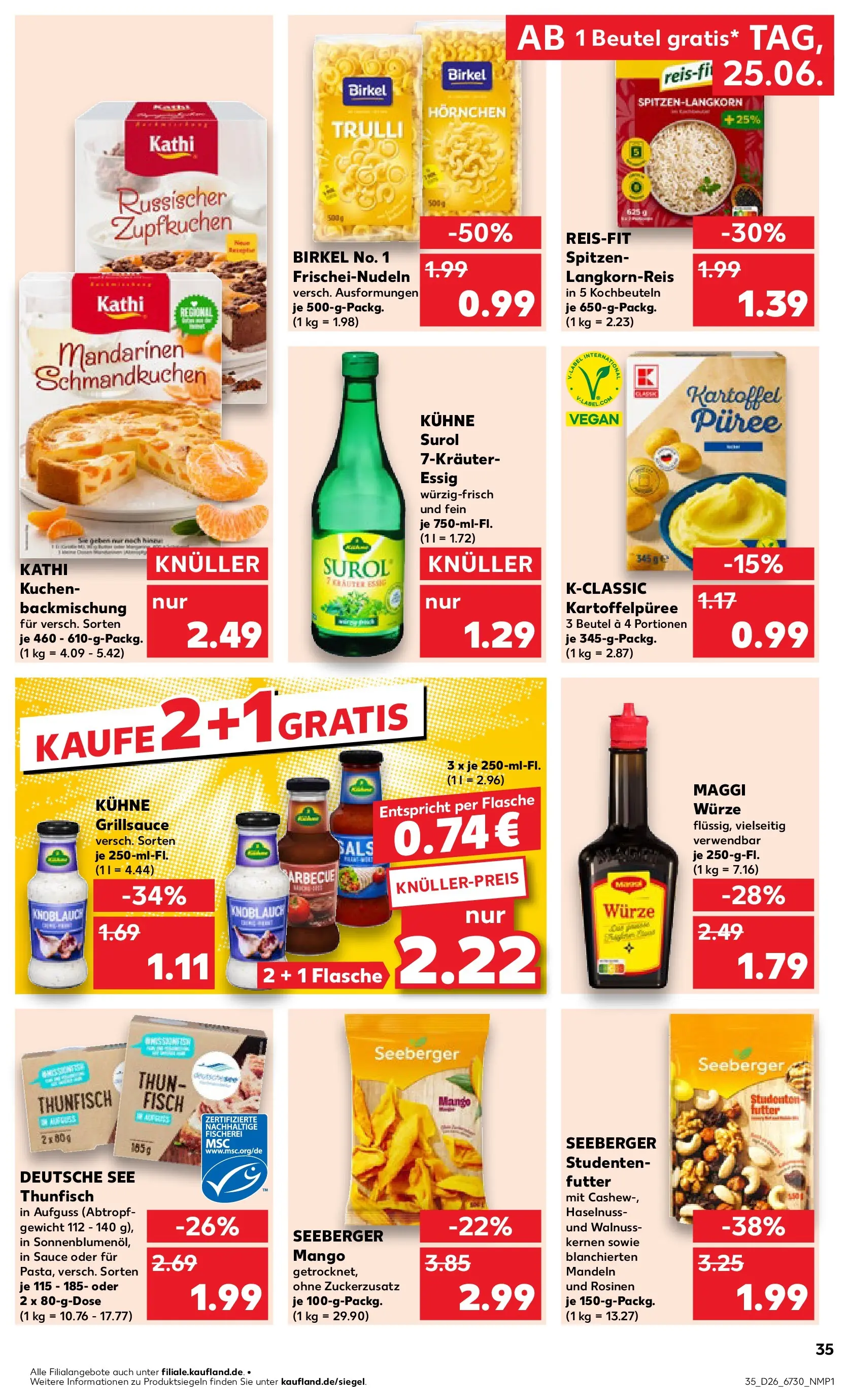 Prospekt Kaufland ab 22.06.2026 » Angebote Online zum Blättern | Seite: 43