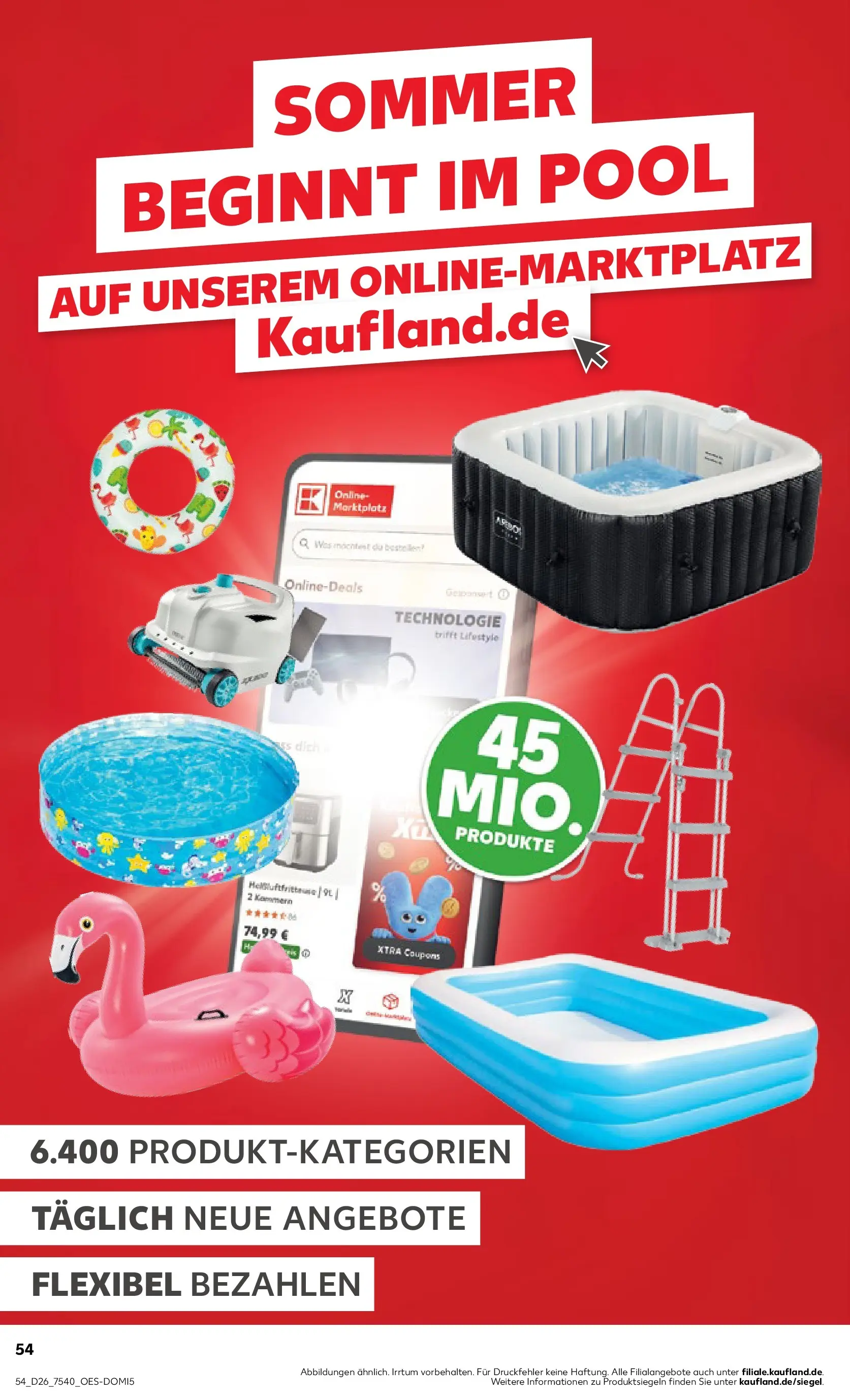 Prospekt Kaufland ab 22.06.2026 ยป Angebote und Werbung Online | Seite: 63 Prospekt Kaufland ab 22.06.2026 ยป Angebote Online zum Blรคttern | Seite: 63