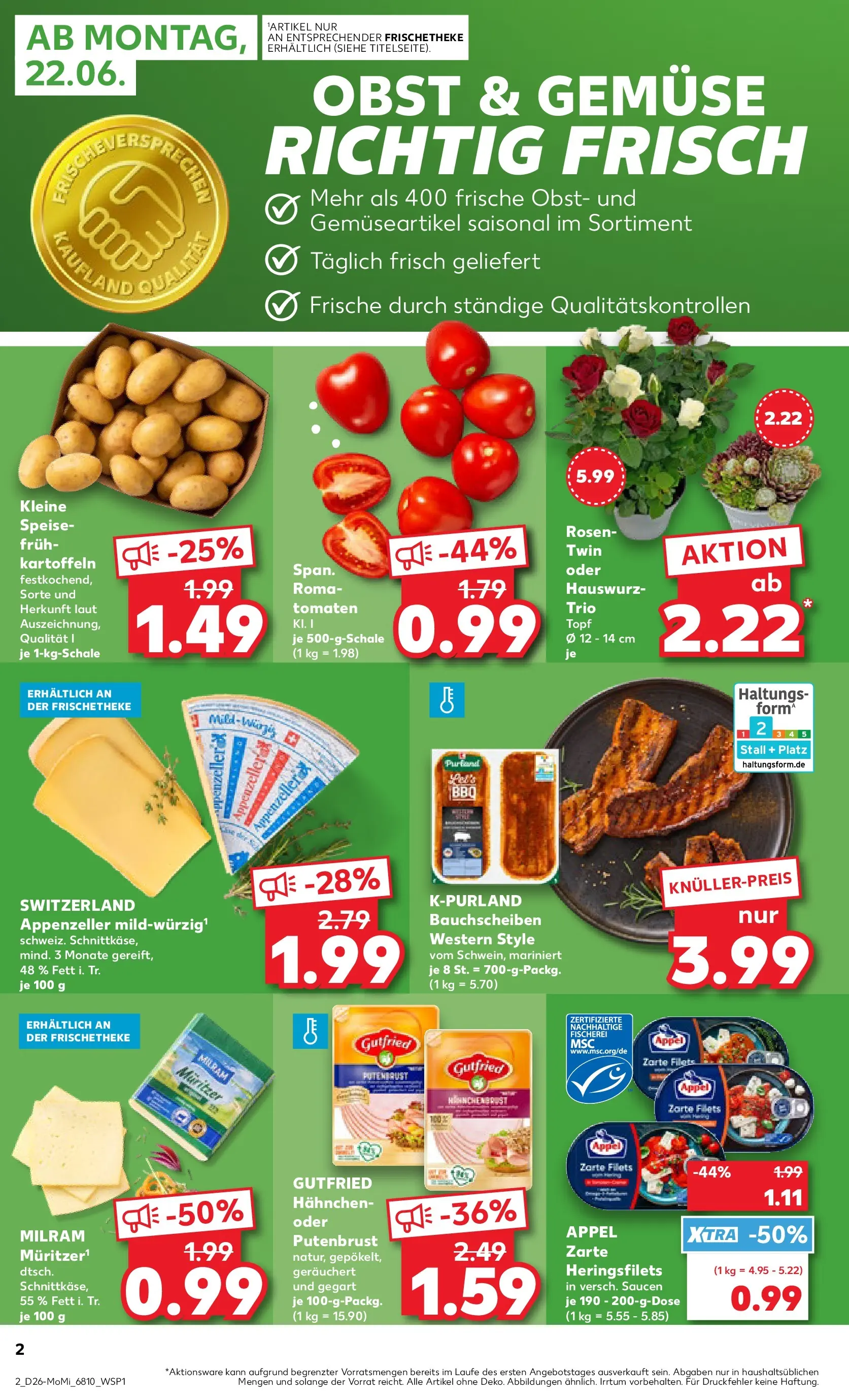 Prospekt Kaufland ab 21.06.2026 » Angebote Online zum Blättern | Seite: 2