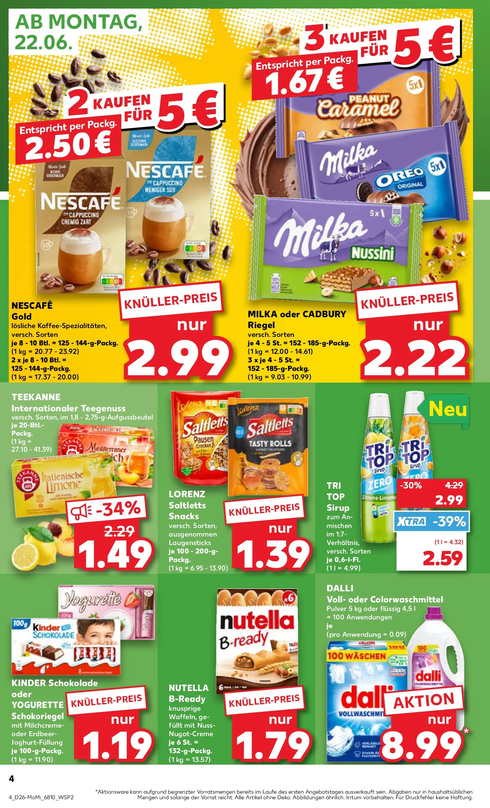 Prospekt Kaufland ab 21.06.2026 » Angebote Online zum Blättern | Seite: 4