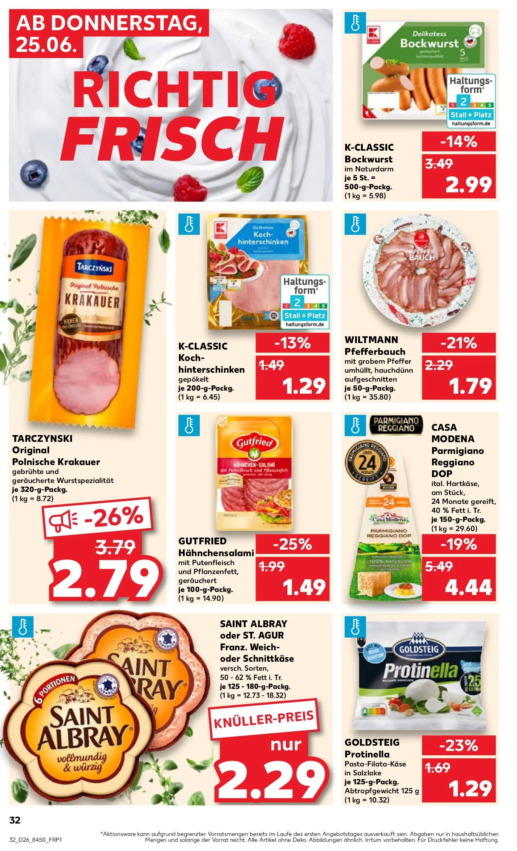 Prospekt Kaufland ab 22.06.2026 ยป Angebote und Werbung Online | Seite: 37 | Produkte: Bockwurst, Pfeffer, Salami Prospekt Kaufland ab 22.06.2026 ยป Angebote Online zum Blรคttern | Seite: 37 | Produkte: Bockwurst, Pfeffer, Salami