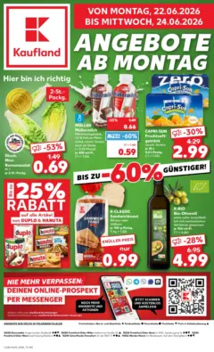 Kaufland Prospekt Werder (Havel) ab 22.06.2026 gültig