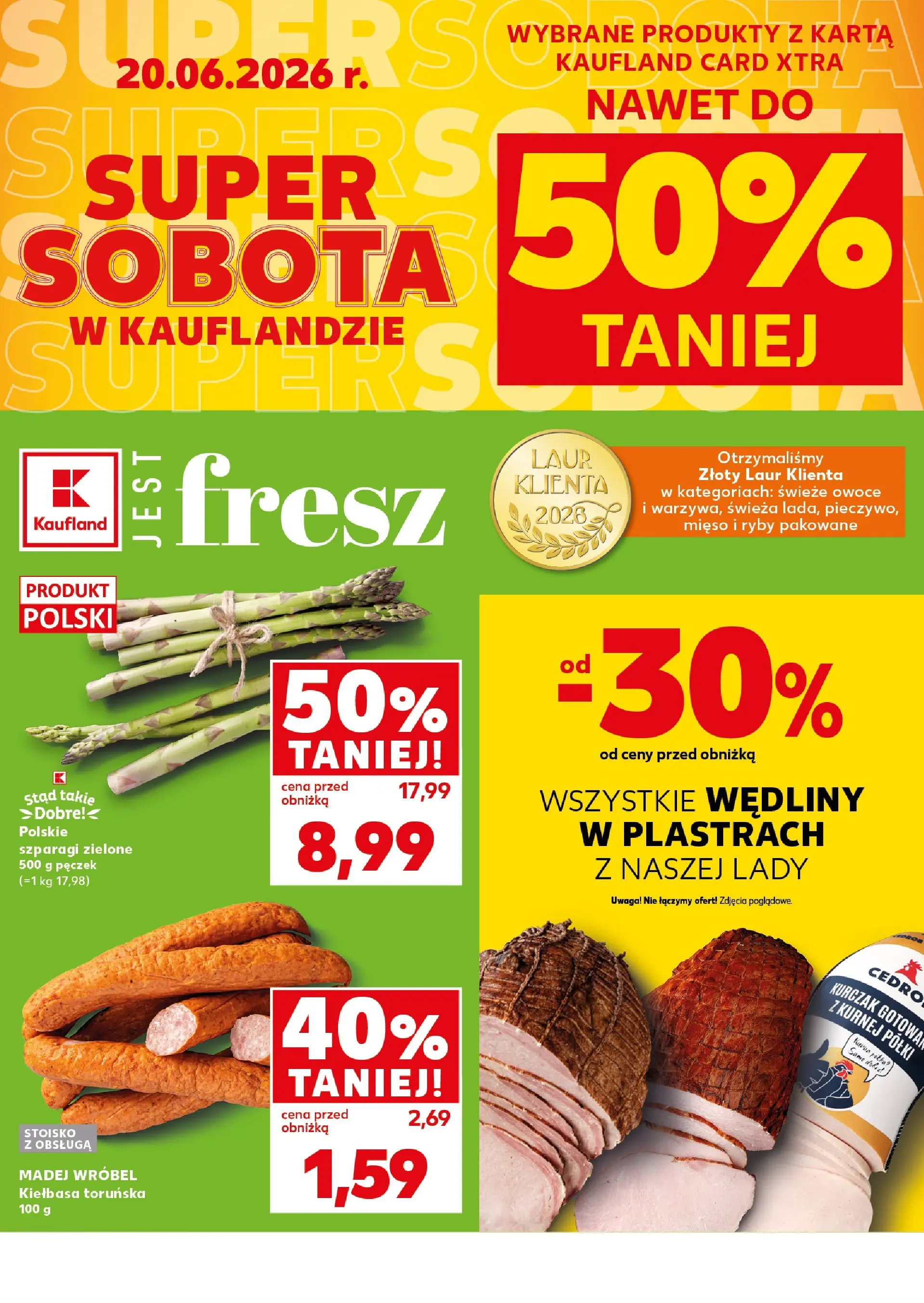 Kaufland gazetka - Super Sobota od 20.06.2026 - od jutra PDF | Strona: 2