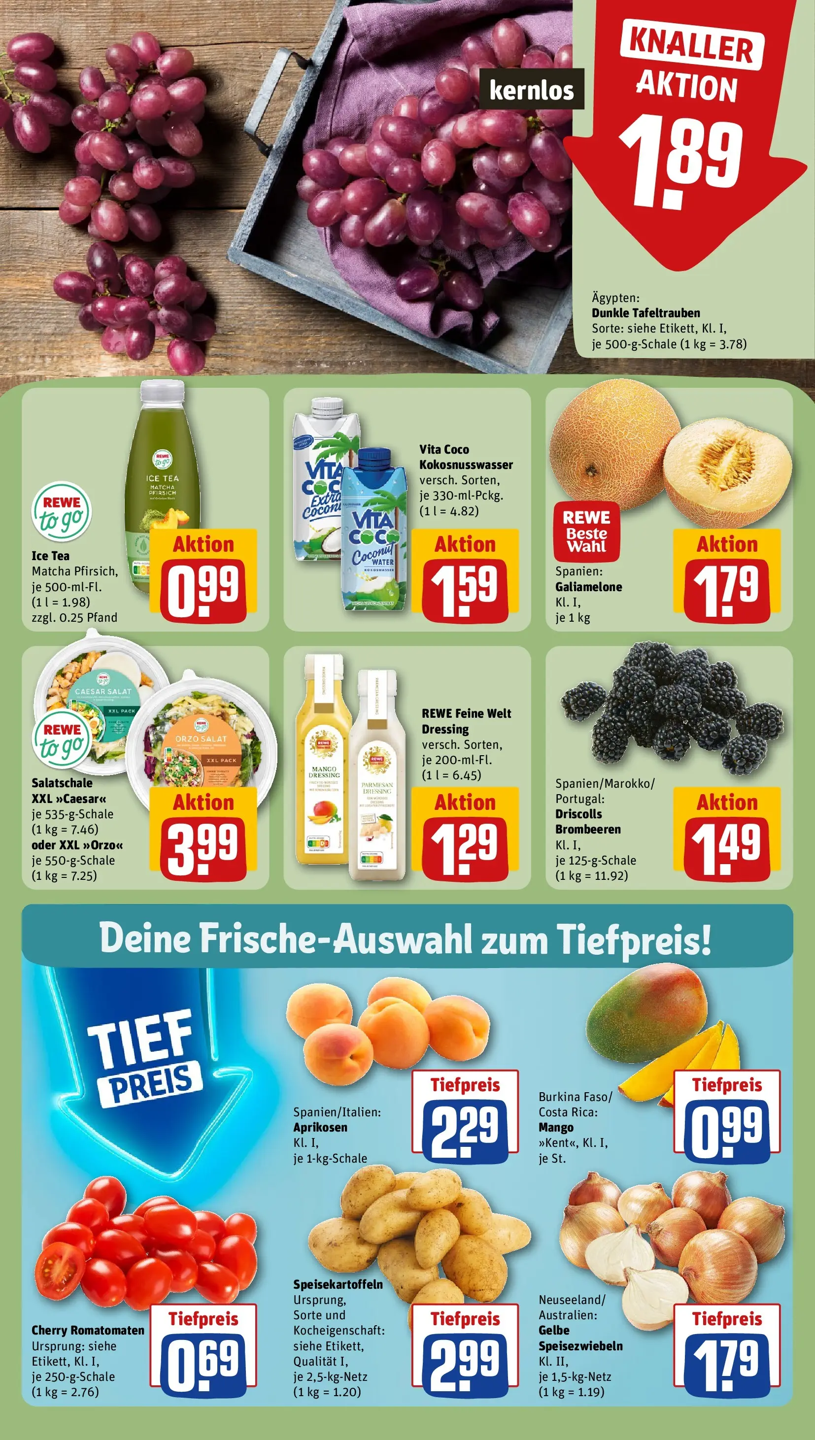 REWE Prospekt ab 21.06.2026 zum Blättern » Angebote | Seite: 8
