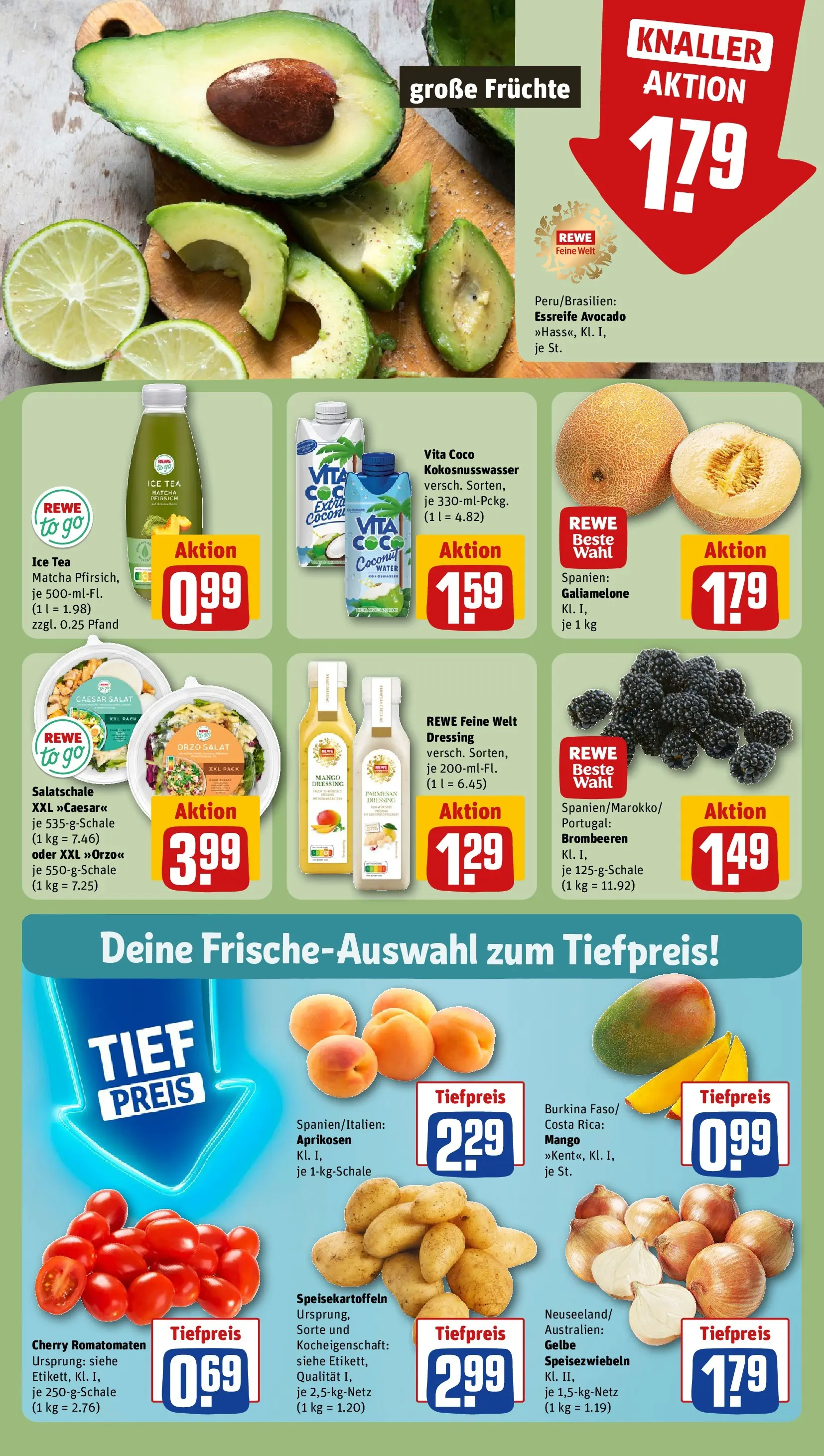 REWE Prospekt ab 21.06.2026 zum Blättern » Angebote | Seite: 8