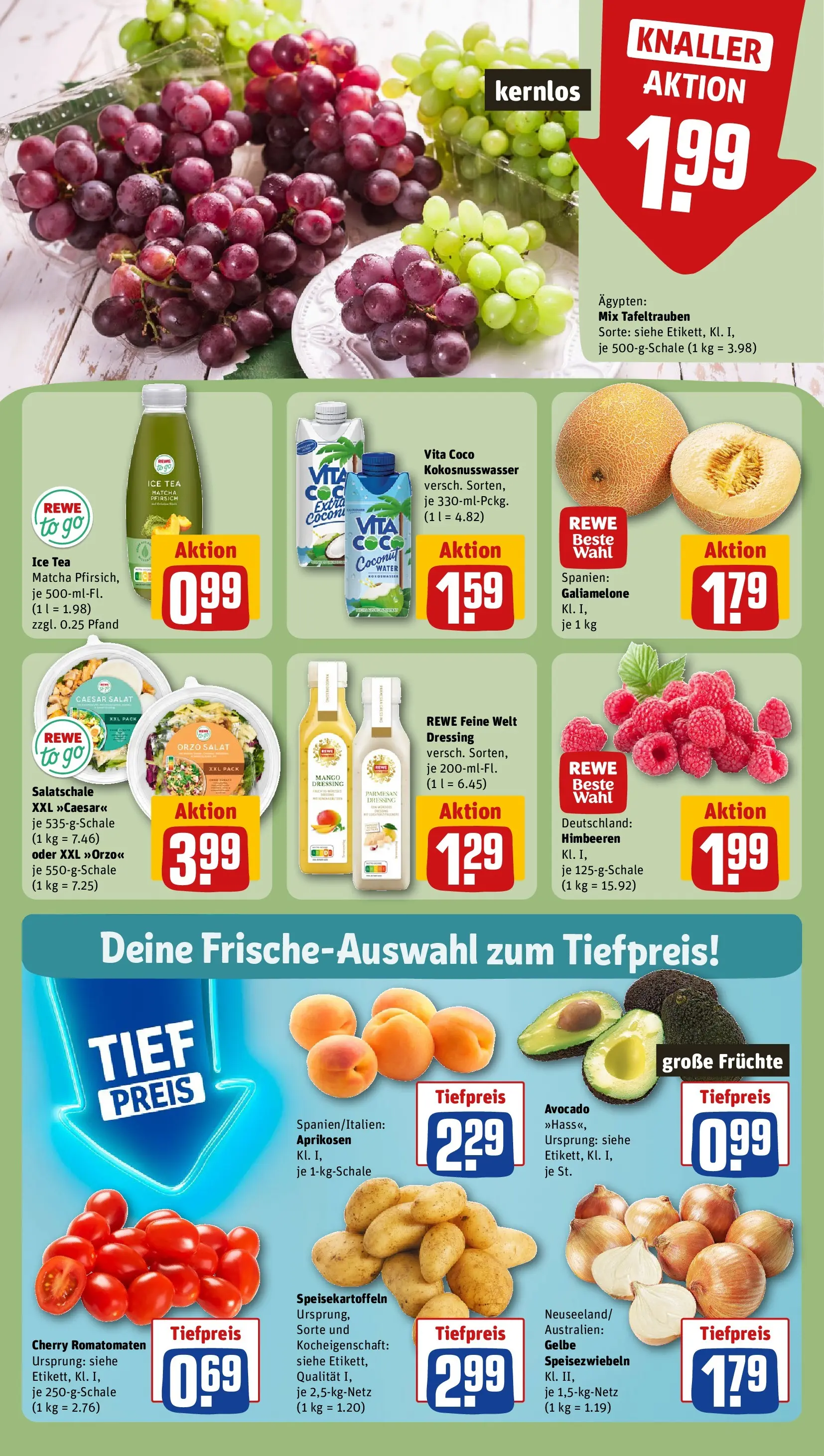 REWE Prospekt ab 21.06.2026 zum Blättern » Angebote | Seite: 8