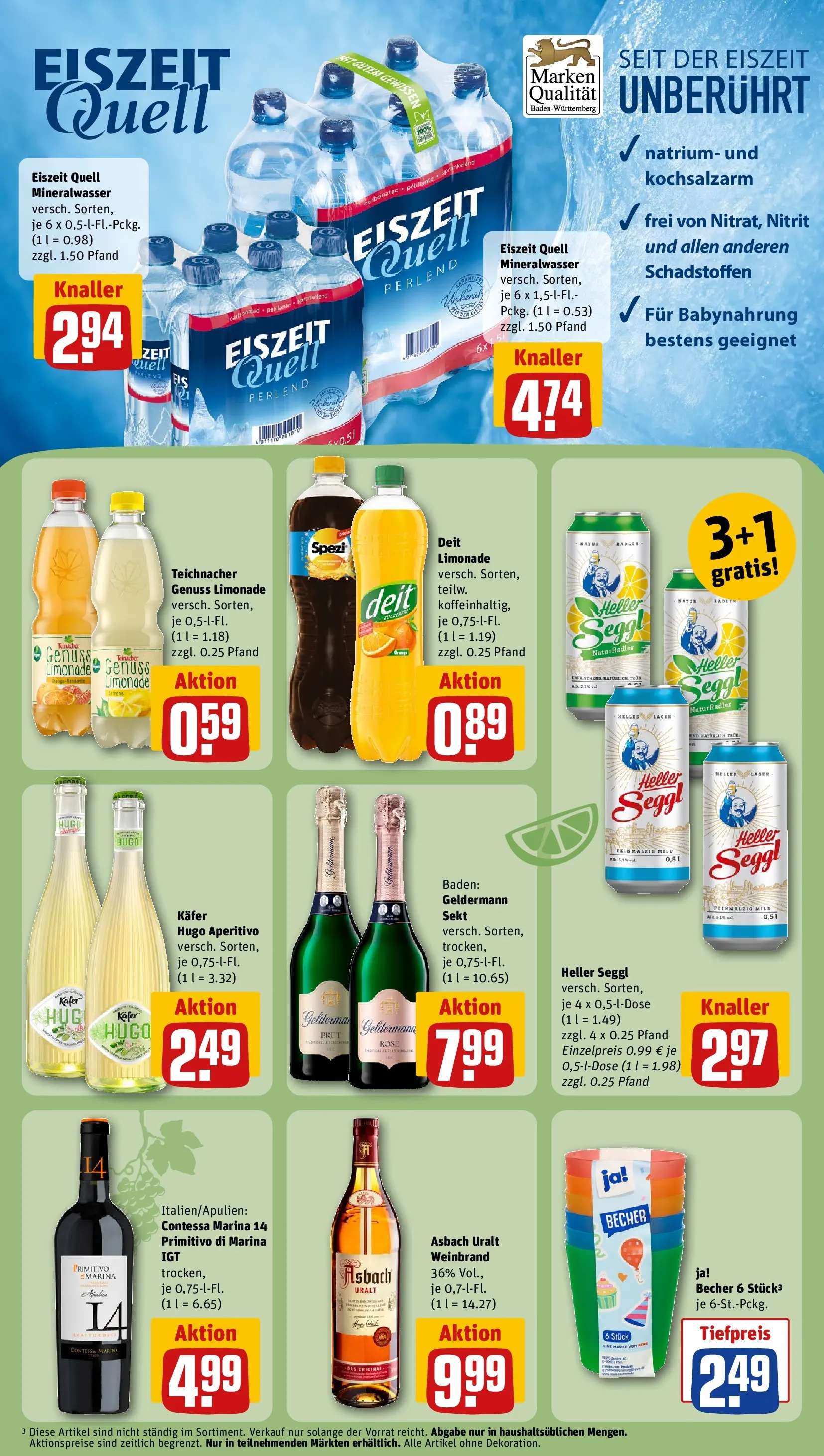 REWE Prospekt ab 21.06.2026 zum Blättern » Angebote | Seite: 21
