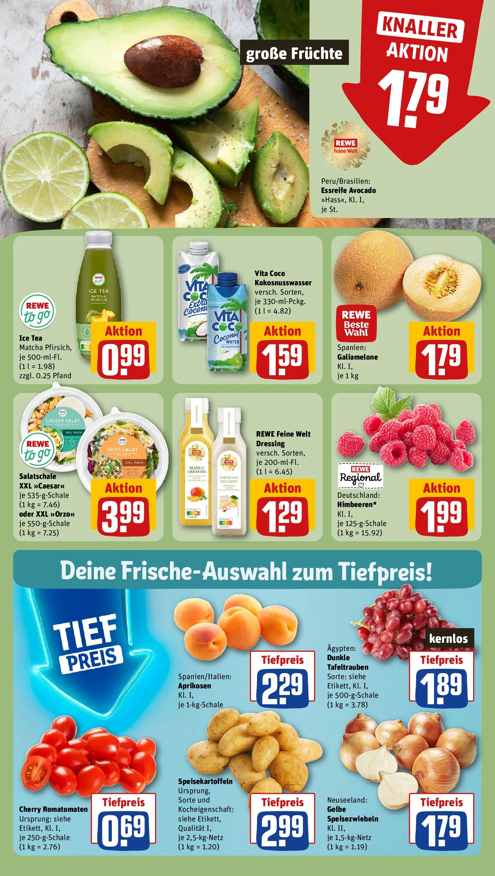 REWE Prospekt ab 21.06.2026 zum Blättern » Angebote | Seite: 8