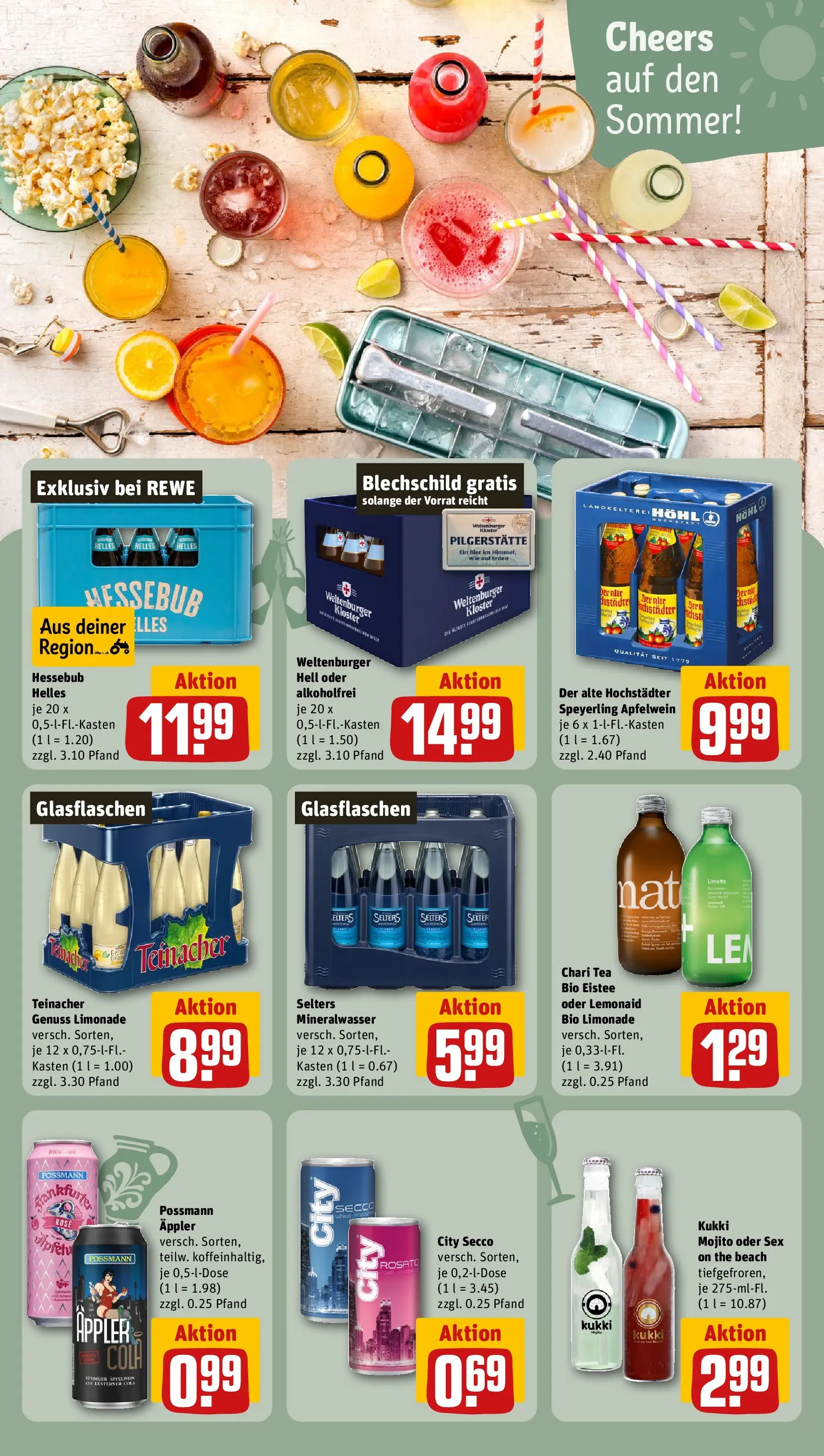 REWE Prospekt ab 21.06.2026 zum Blättern » Angebote | Seite: 23