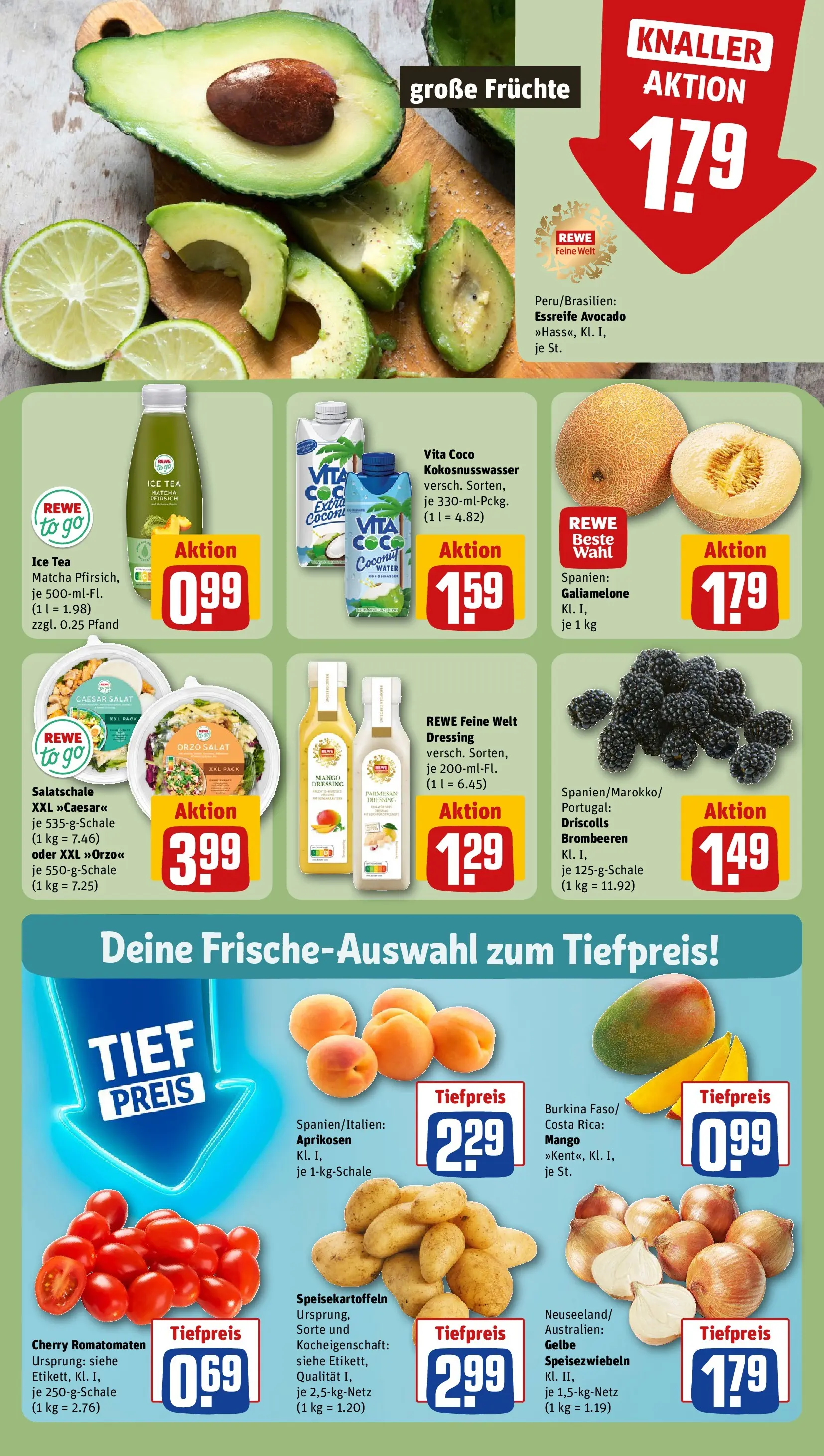 REWE Prospekt ab 21.06.2026 zum Blättern » Angebote | Seite: 8
