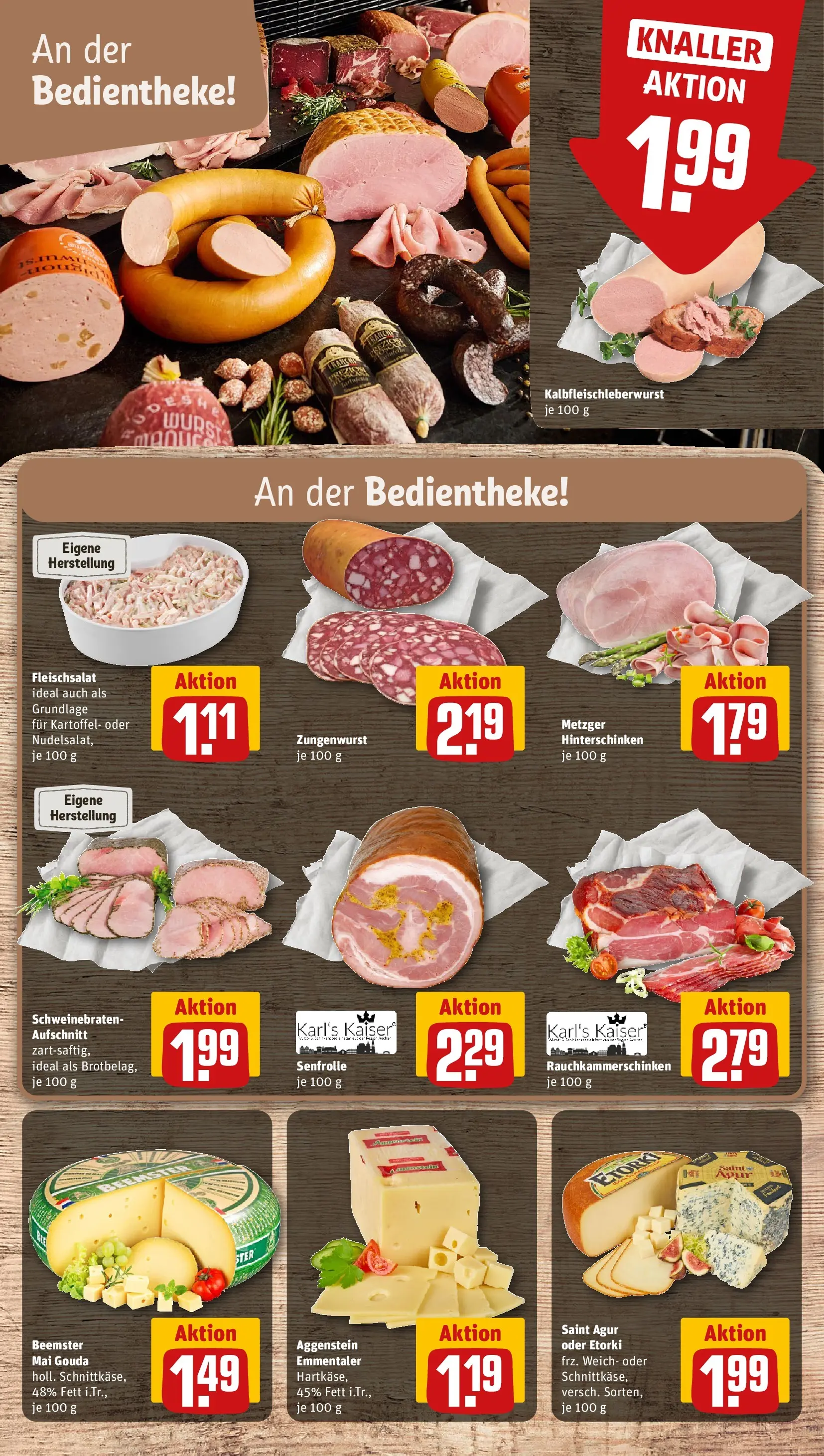 REWE Prospekt ab 21.06.2026 zum Blättern » Angebote | Seite: 11 | Produkte: Gouda
