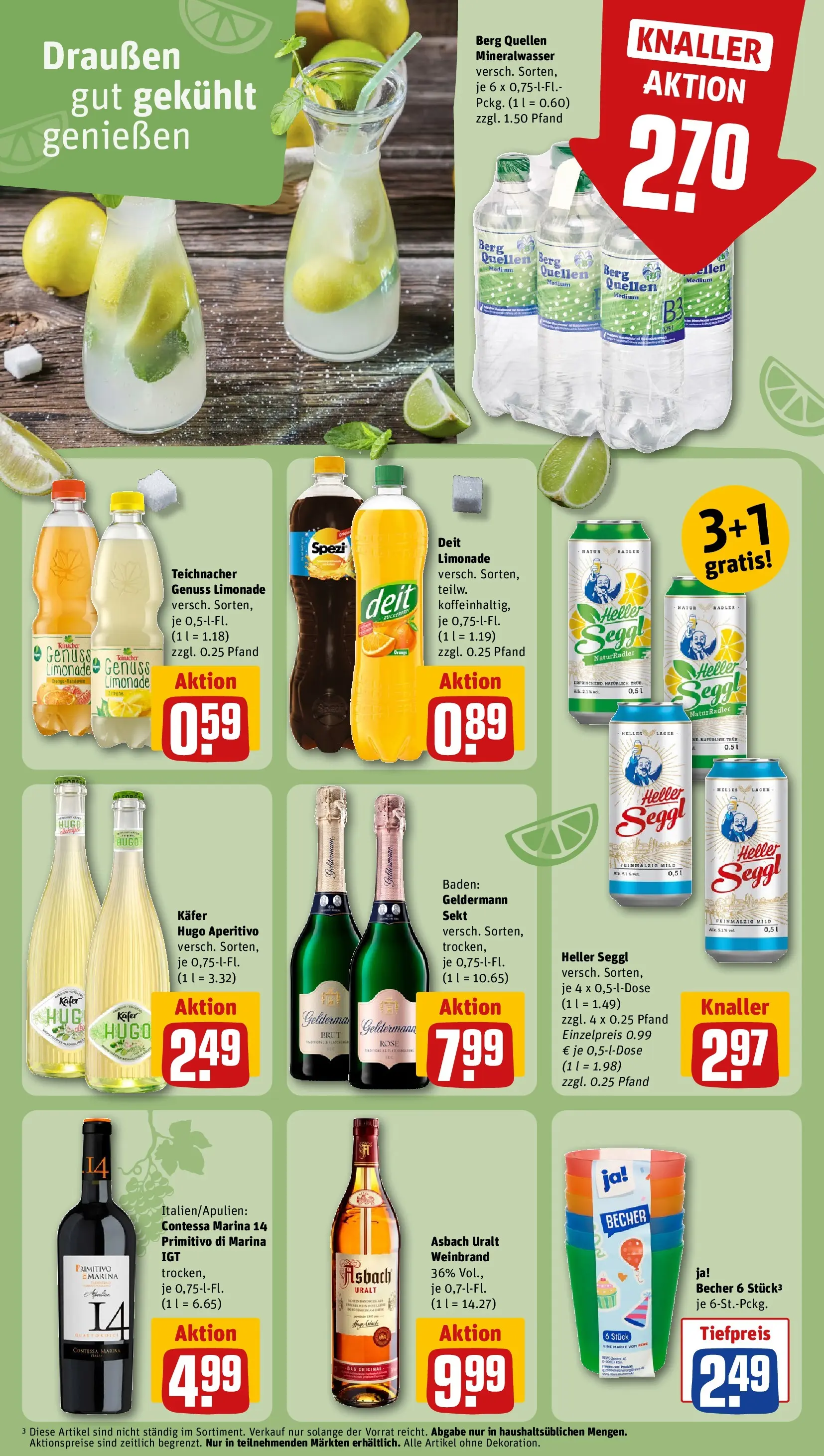 REWE Prospekt ab 21.06.2026 zum Blättern » Angebote | Seite: 23