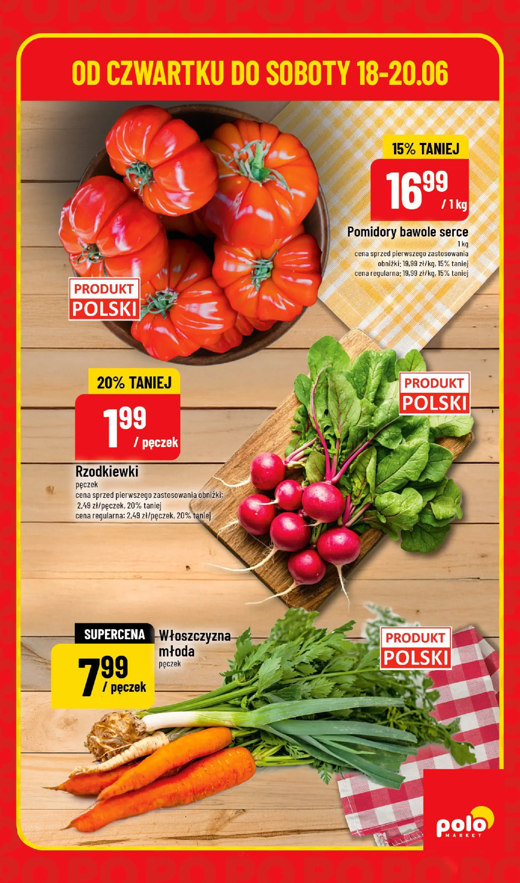 Nowa POLOmarket gazetka od jutra 18.06.2026 | Strona: 3