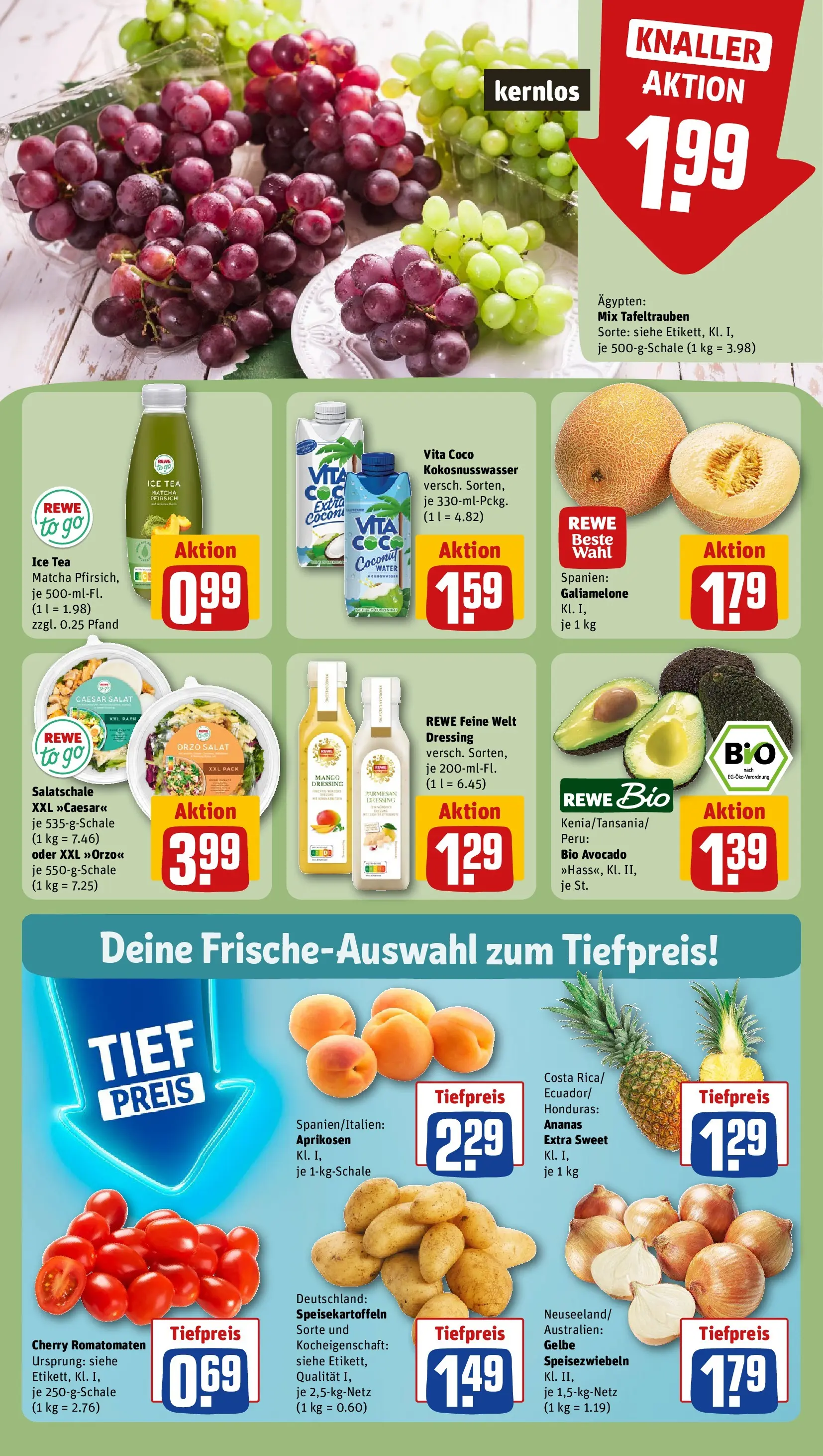 REWE Prospekt ab 21.06.2026 zum Blättern » Angebote | Seite: 4