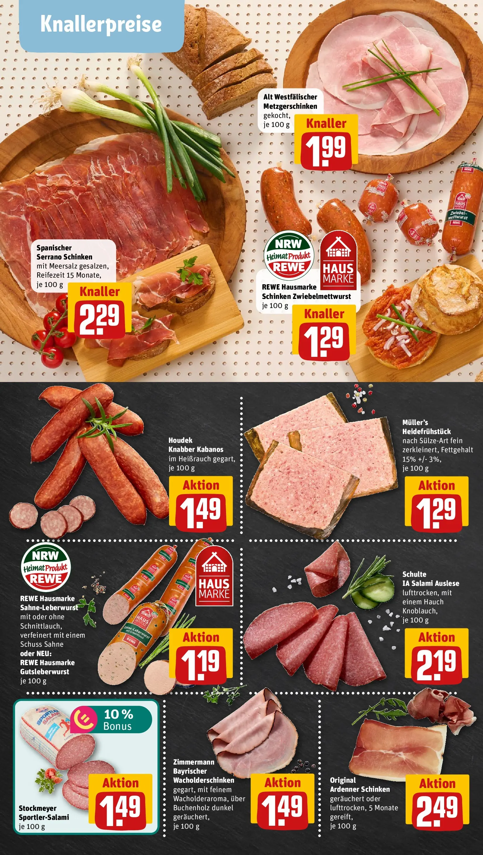 REWE Prospekt ab 21.06.2026 zum Blättern » Angebote | Seite: 8