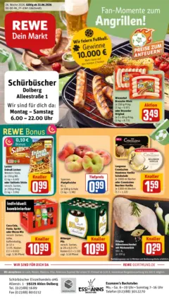 Rewe Prospekt Ahlen ab 21.06.2026 gültig
