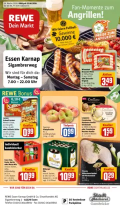 Rewe Prospekt Essen ab 22.06.2026 gültig