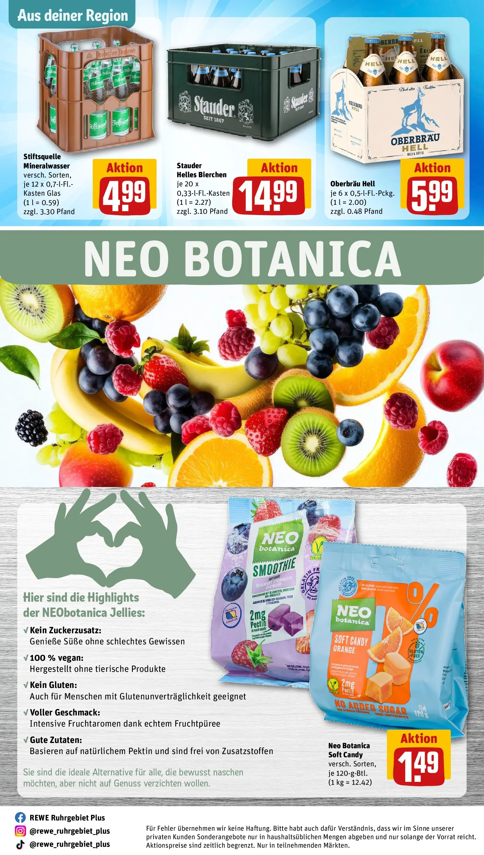 REWE Prospekt ab 22.06.2026 zum Blättern » Angebote | Seite: 29 | Produkte: Mineralwasser